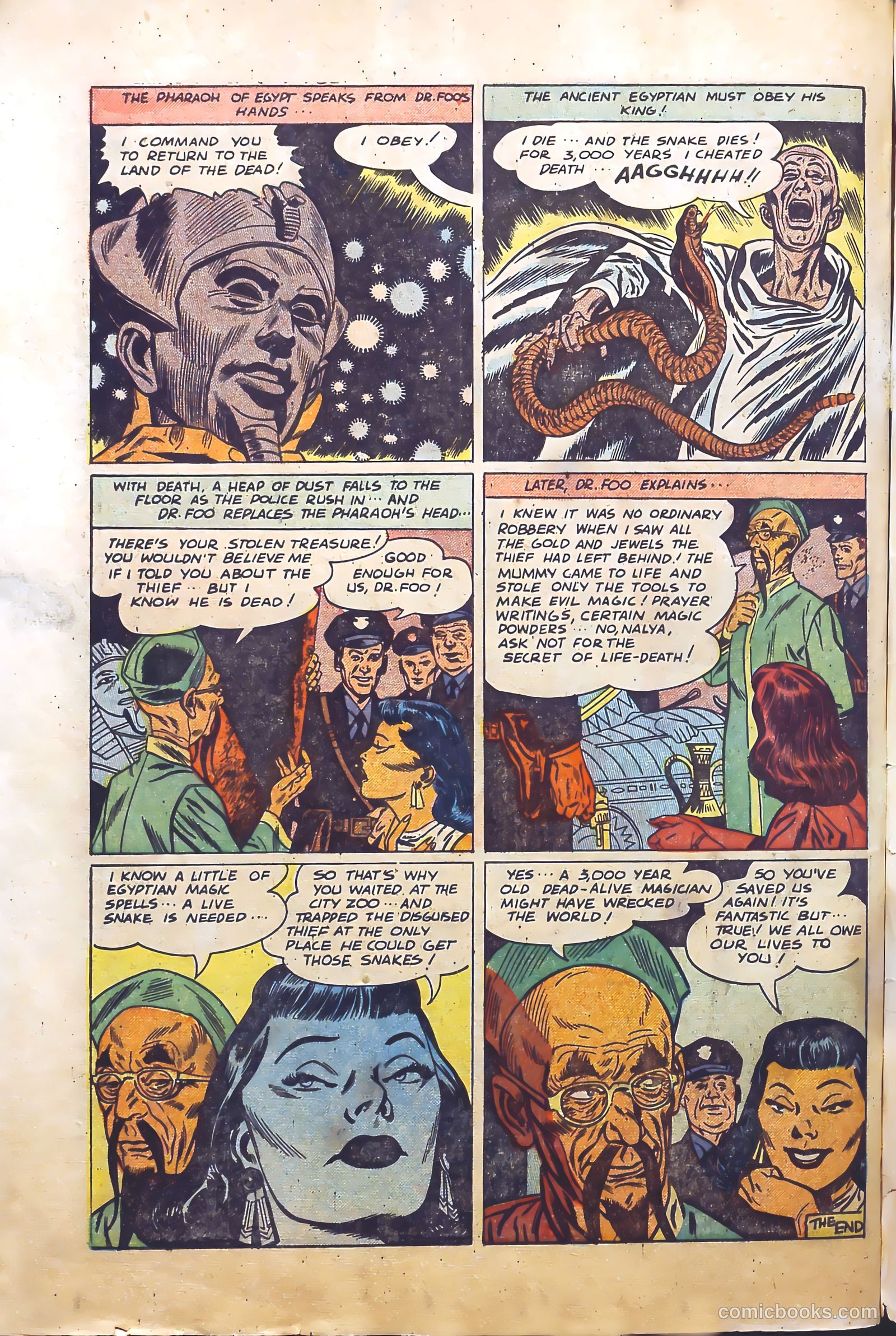 Crime Mysteries #9 (1953) — page 34 of 36