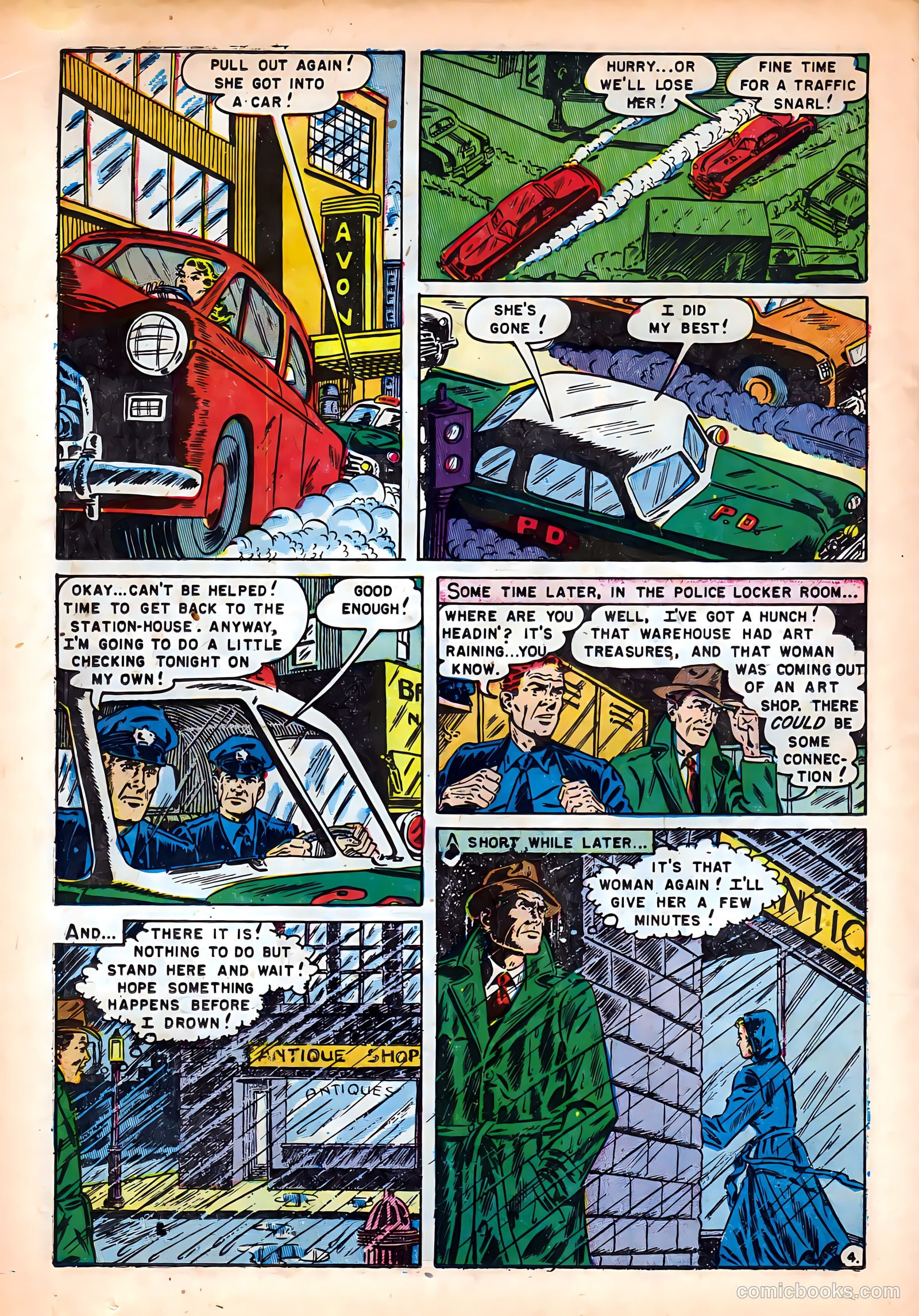 Crime on the Waterfront #4 (1952) — page 22 of 36