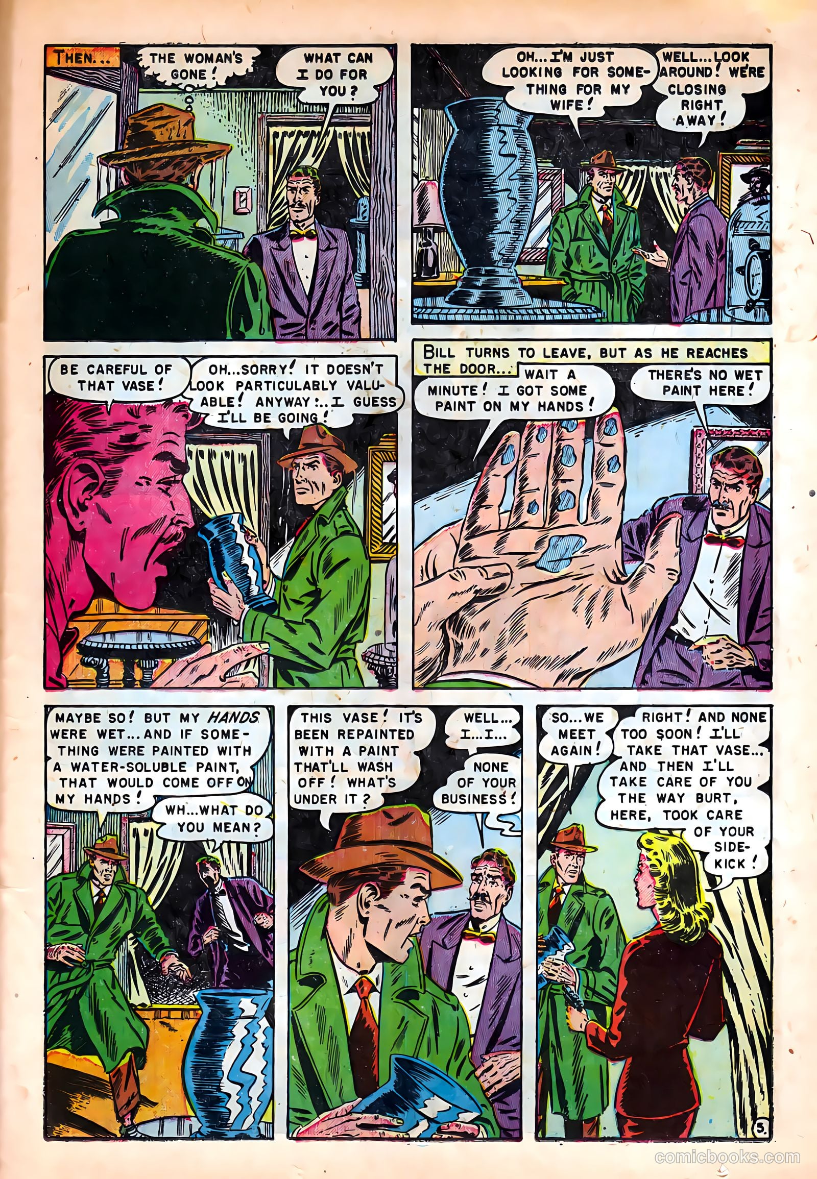 Crime on the Waterfront #4 (1952) — page 23 of 36