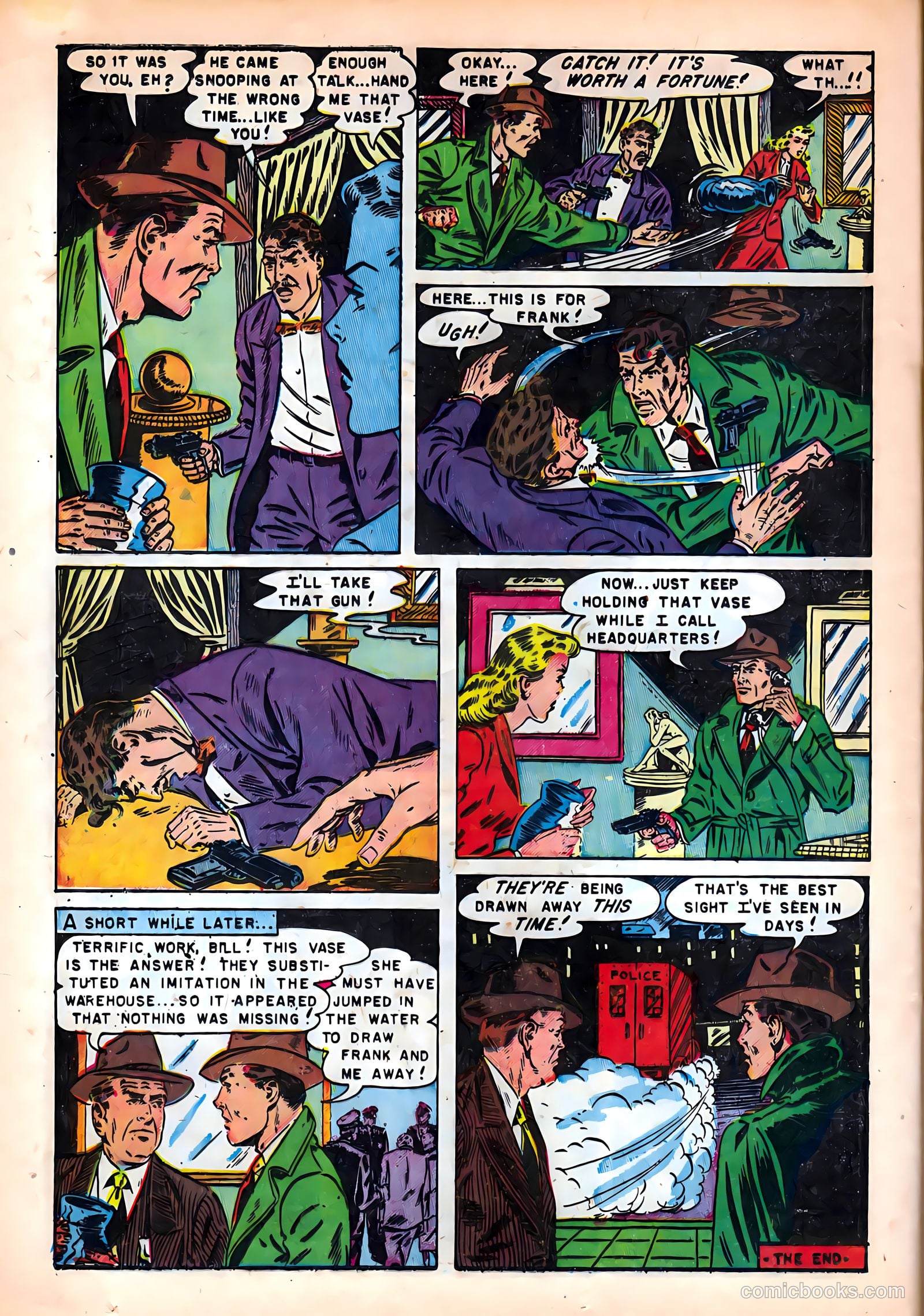 Crime on the Waterfront #4 (1952) — page 24 of 36
