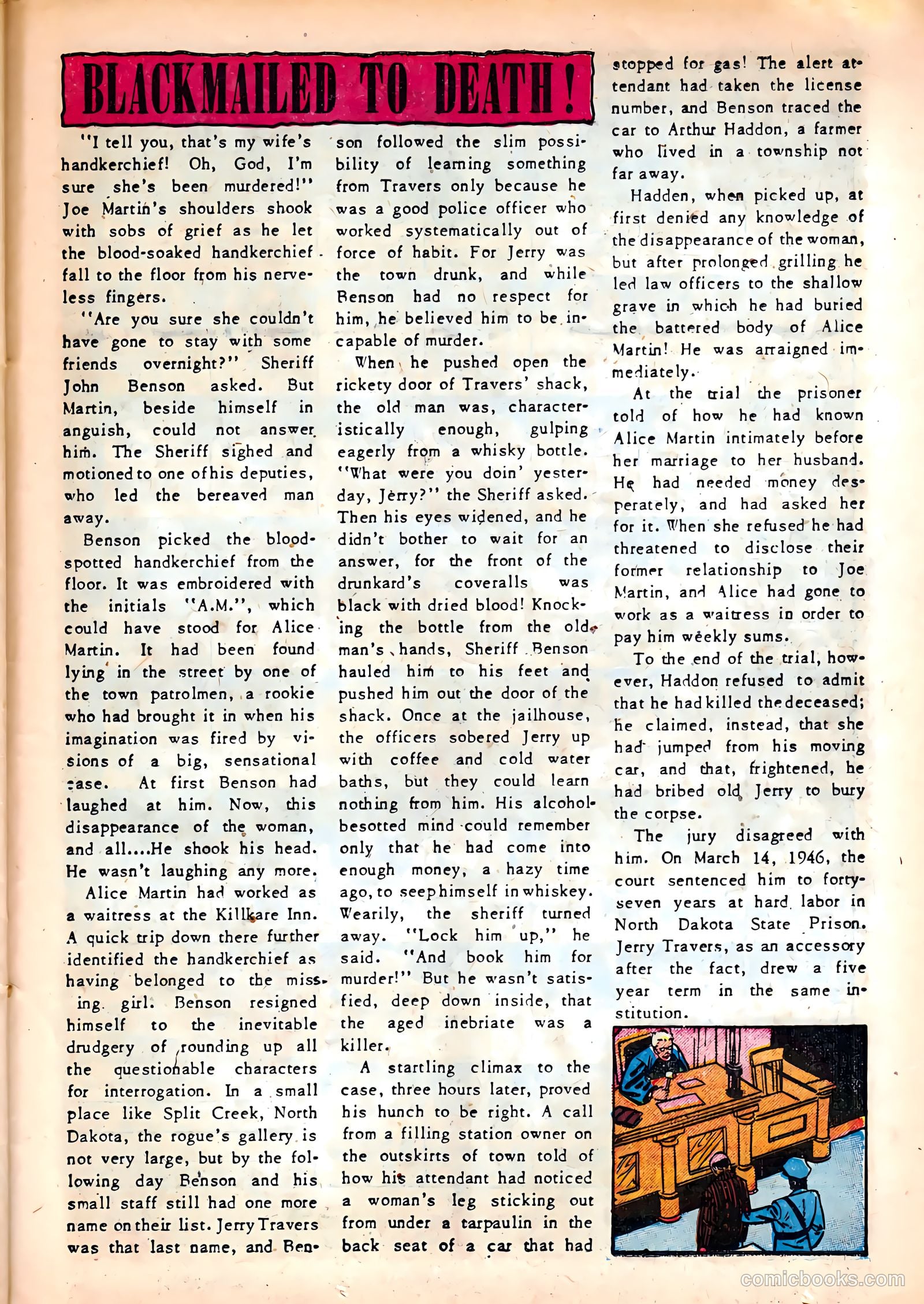 Crime on the Waterfront #4 (1952) — page 25 of 36