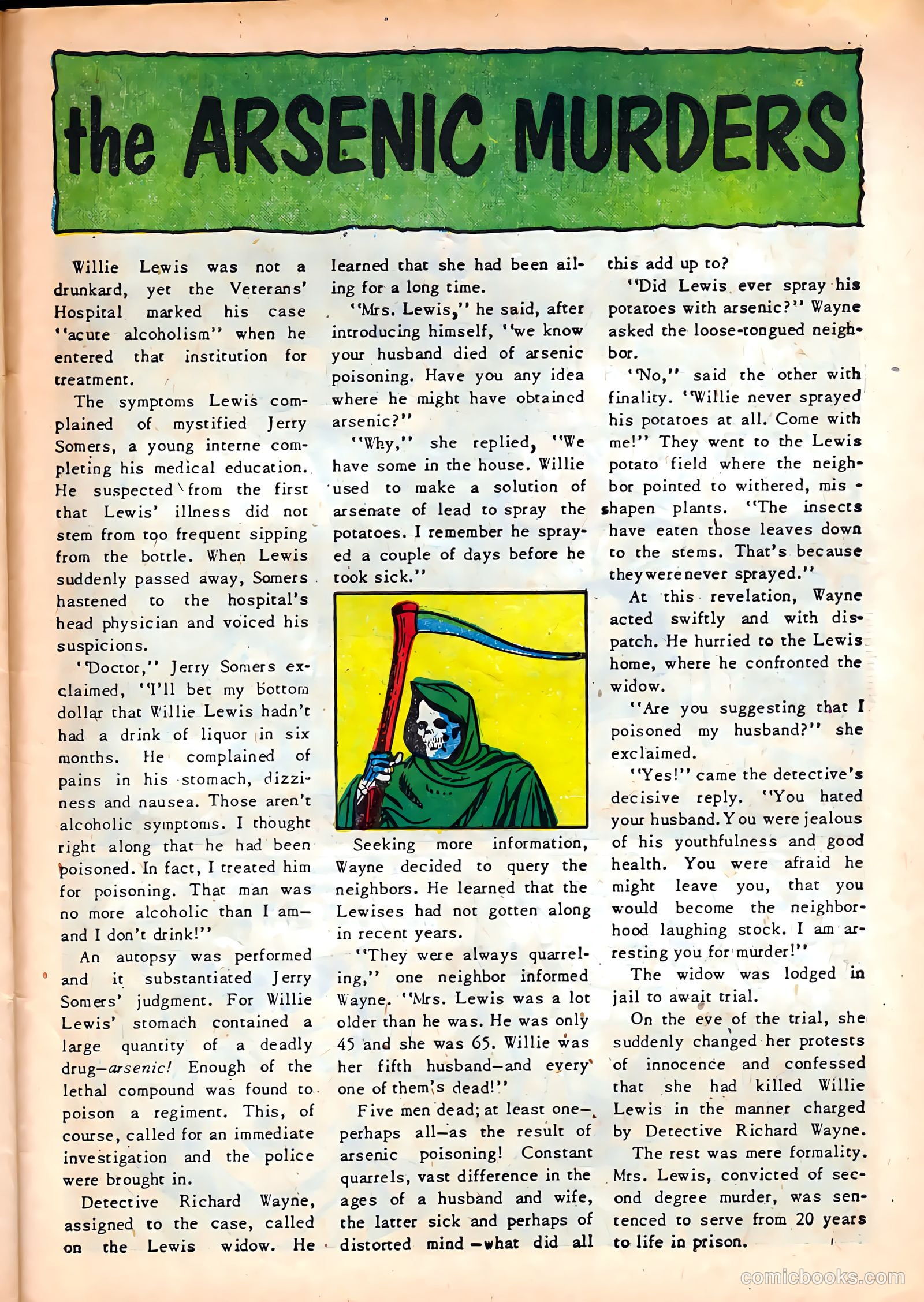 Crime on the Waterfront #4 (1952) — page 27 of 36