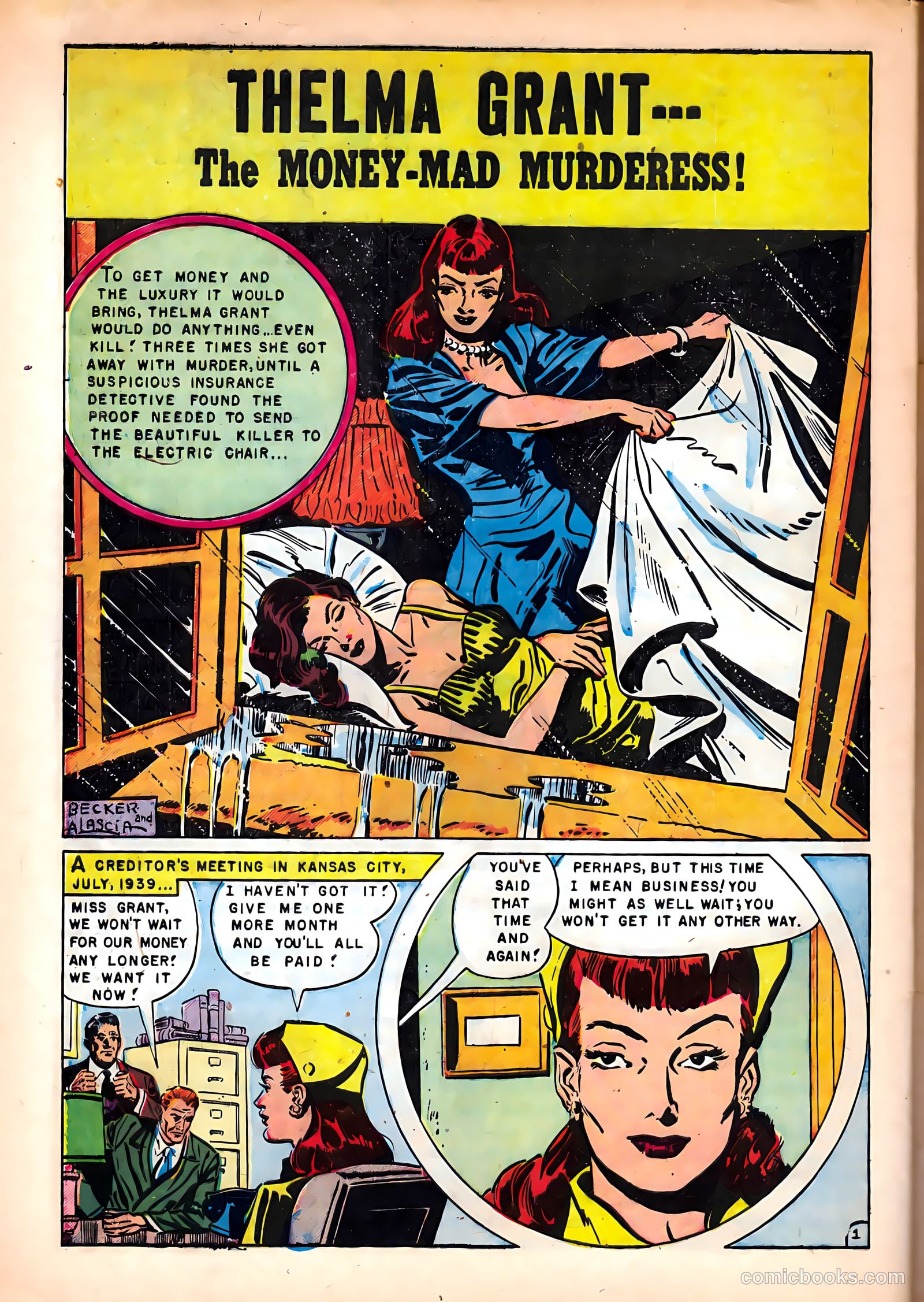 Crime on the Waterfront #4 (1952) — page 28 of 36