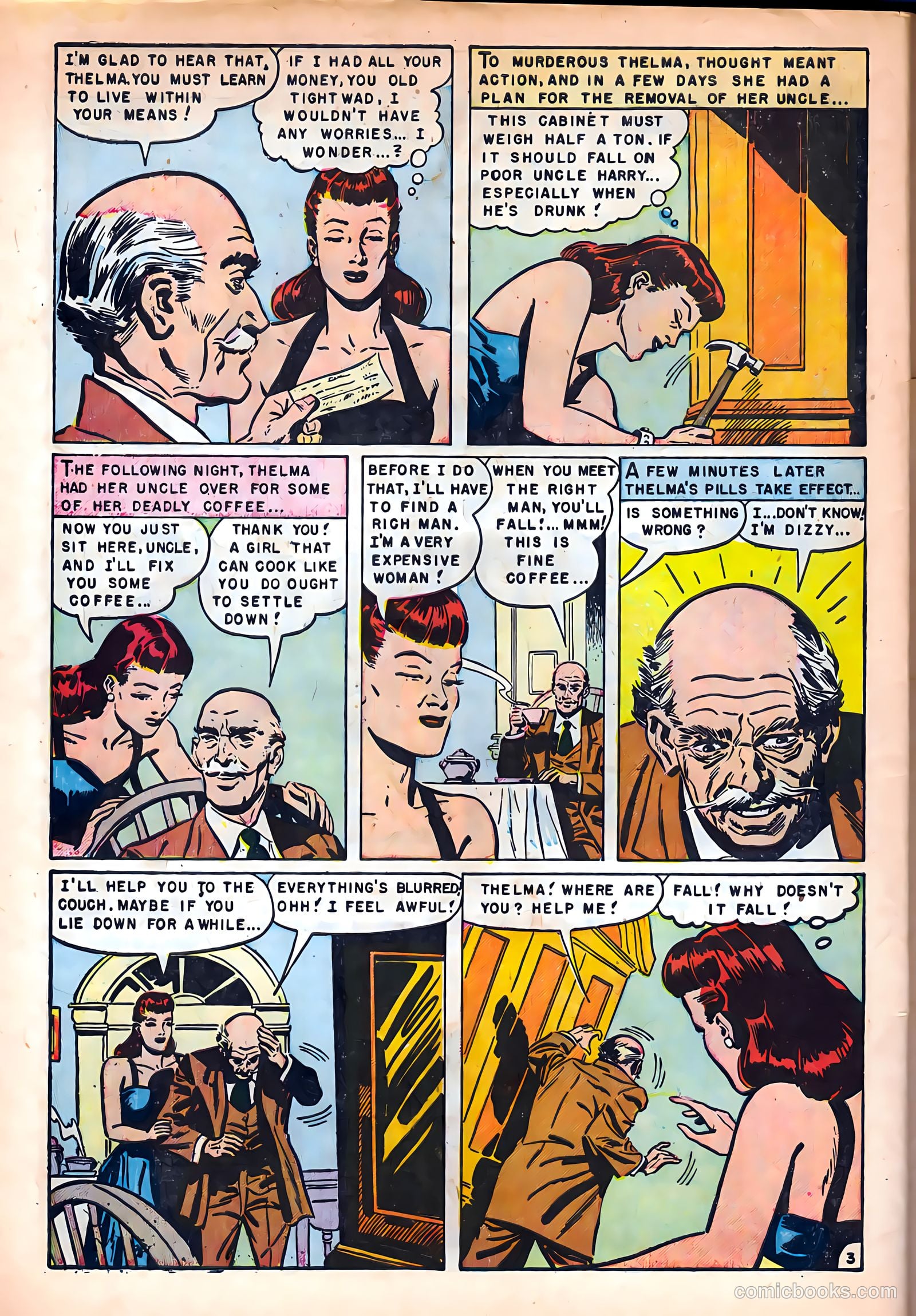 Crime on the Waterfront #4 (1952) — page 30 of 36