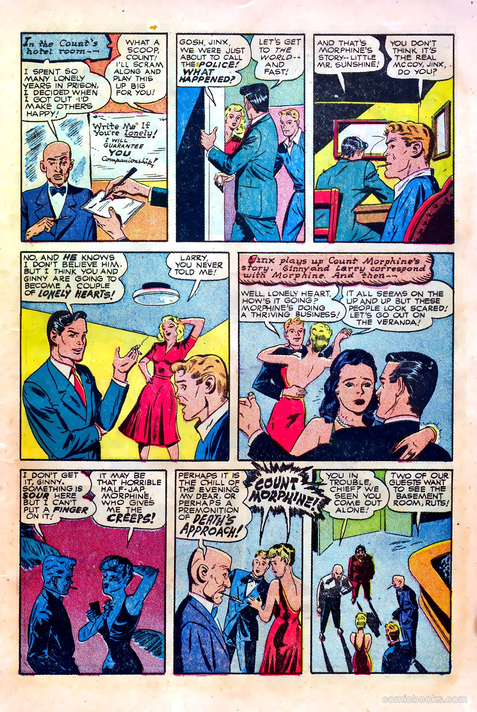 Crime Reporter #1 (1948) — page 5 of 36