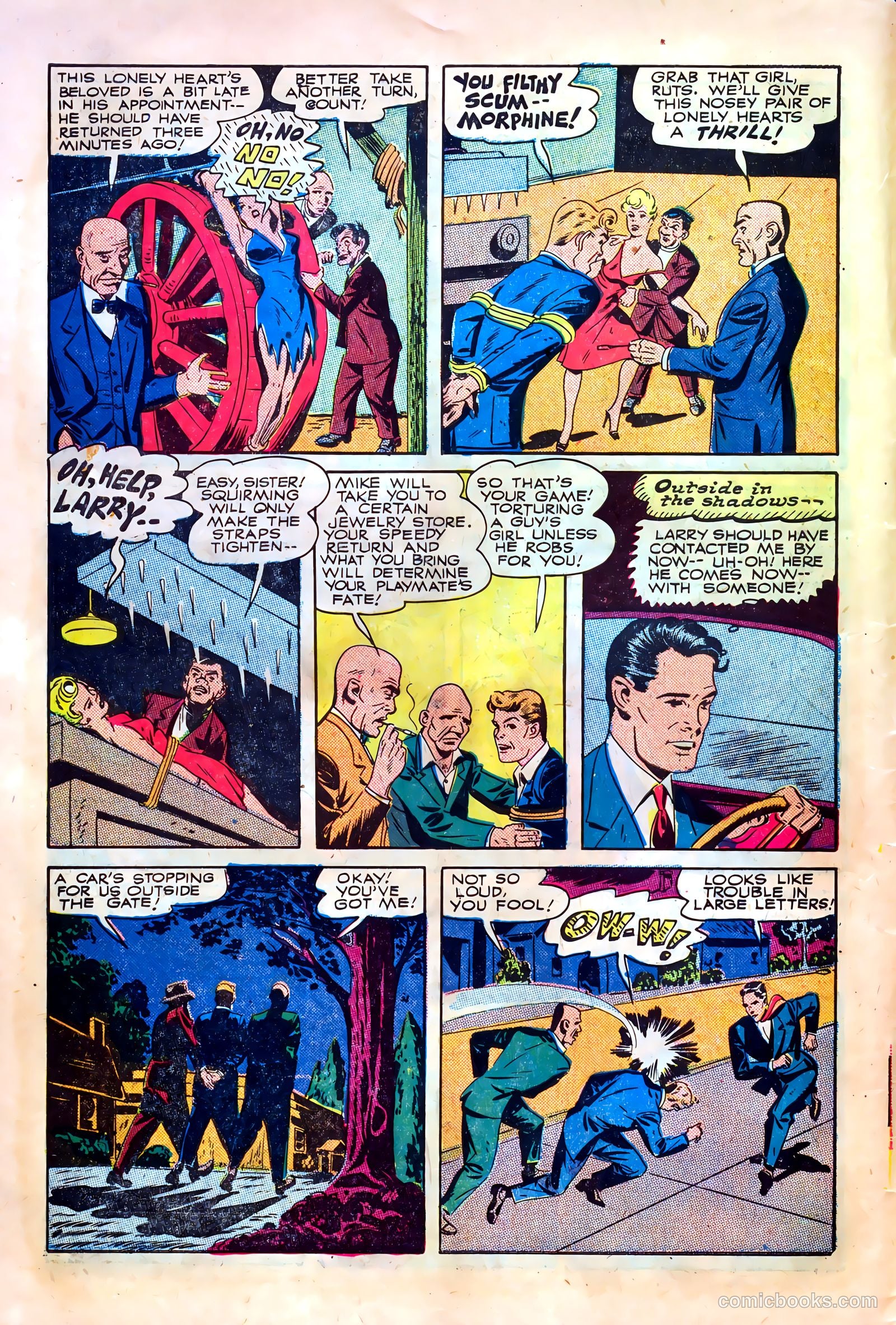 Crime Reporter #1 (1948) — page 6 of 36