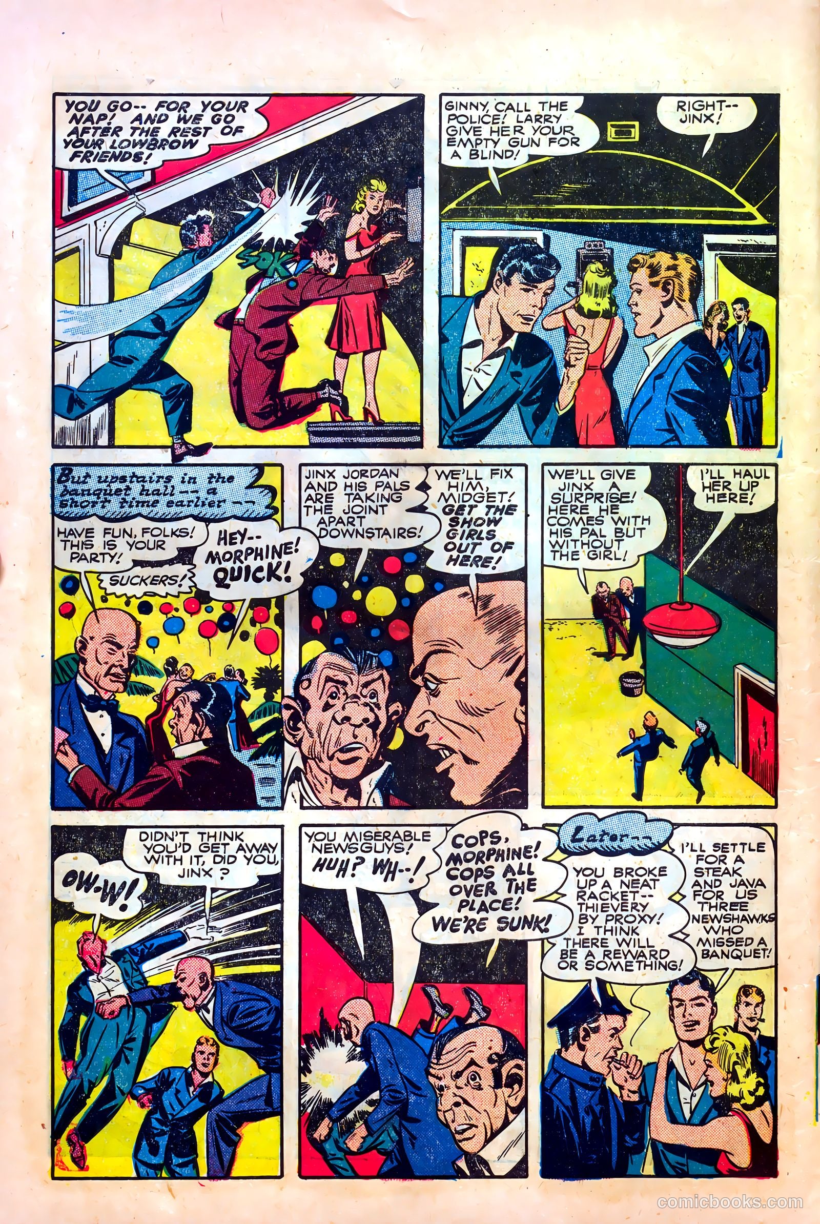 Crime Reporter #1 (1948) — page 8 of 36