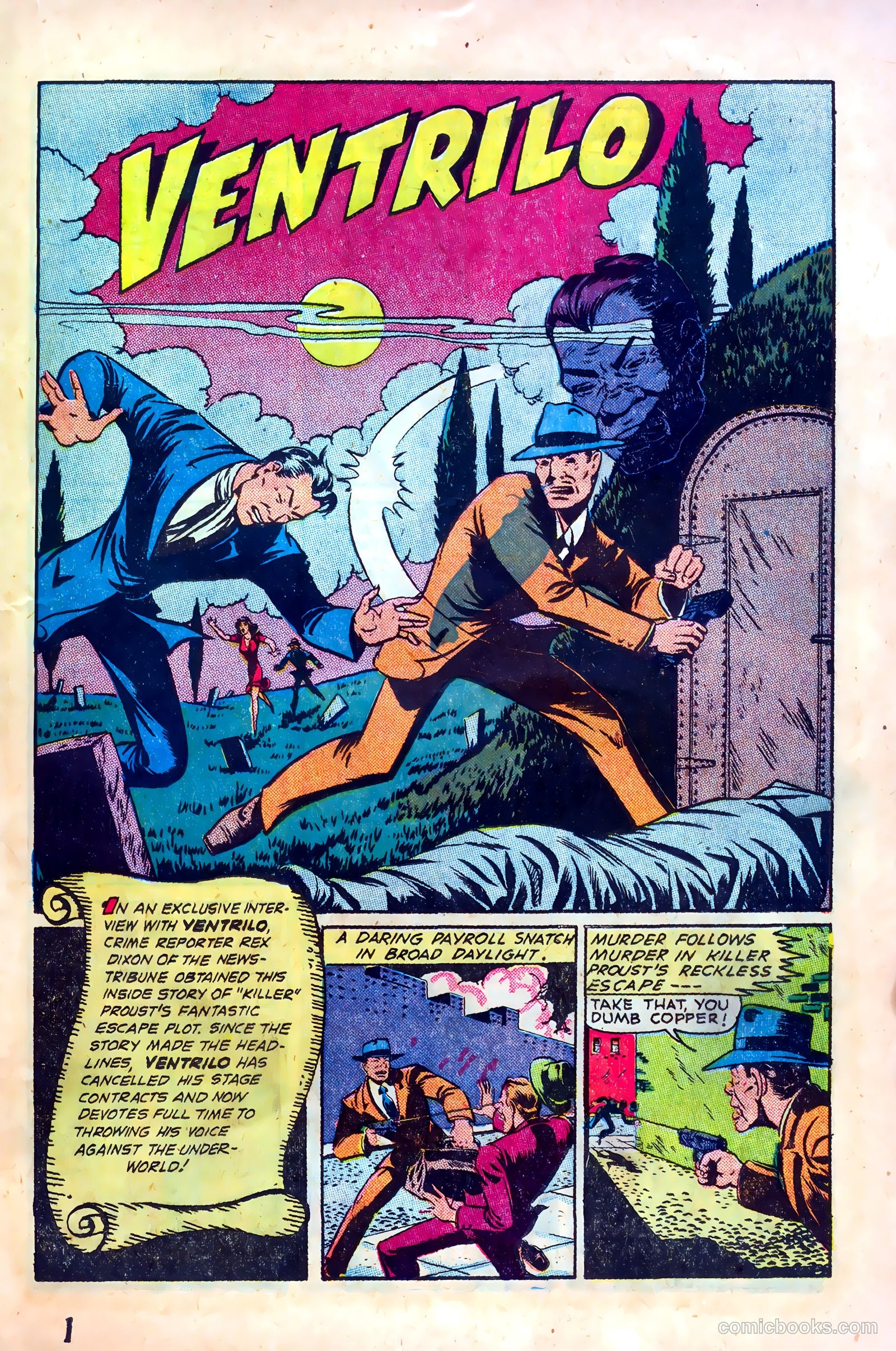 Crime Reporter #1 (1948) — page 21 of 36