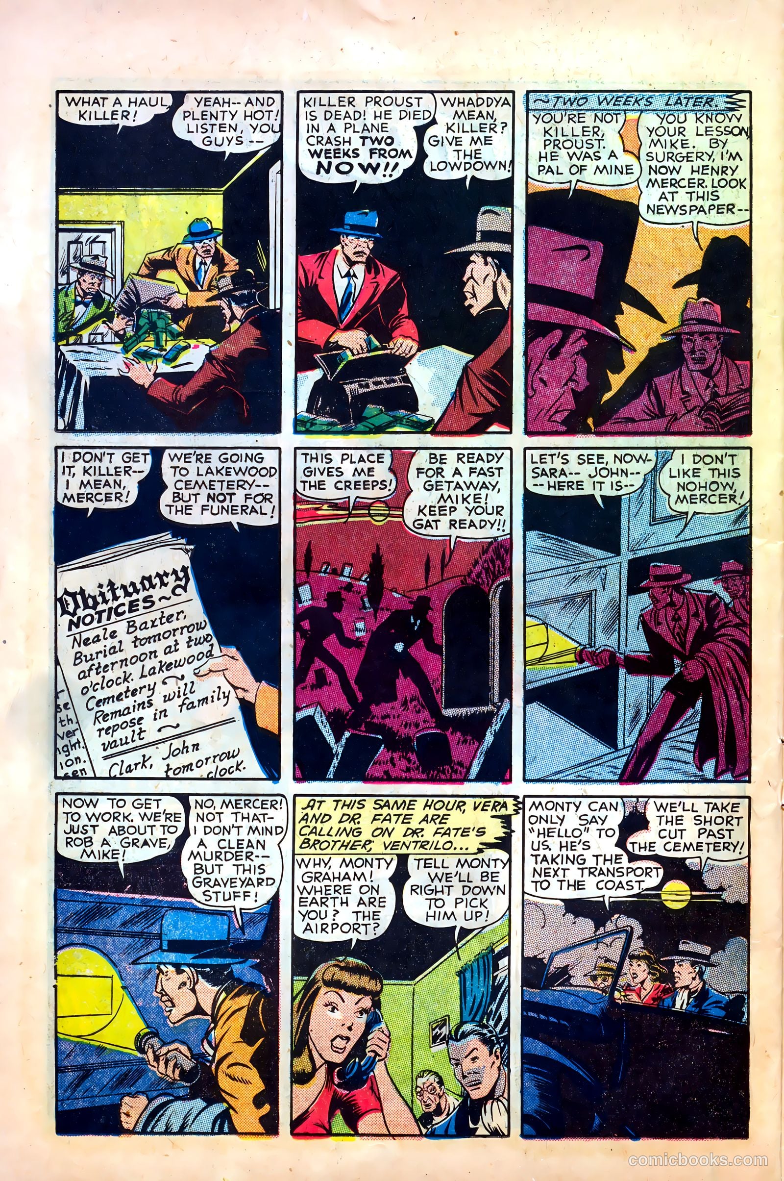 Crime Reporter #1 (1948) — page 22 of 36