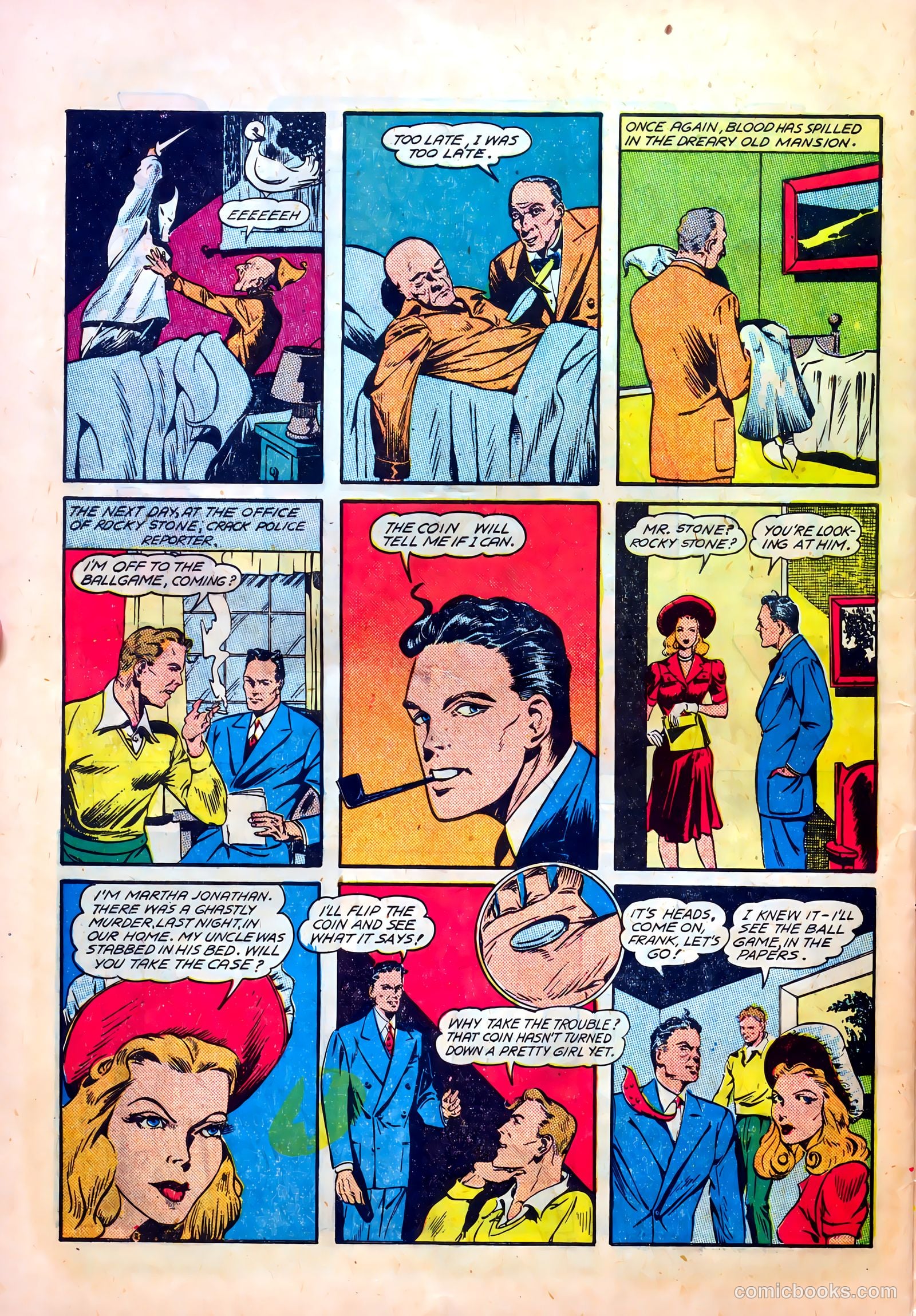 Crime Reporter #1 (1948) — page 28 of 36