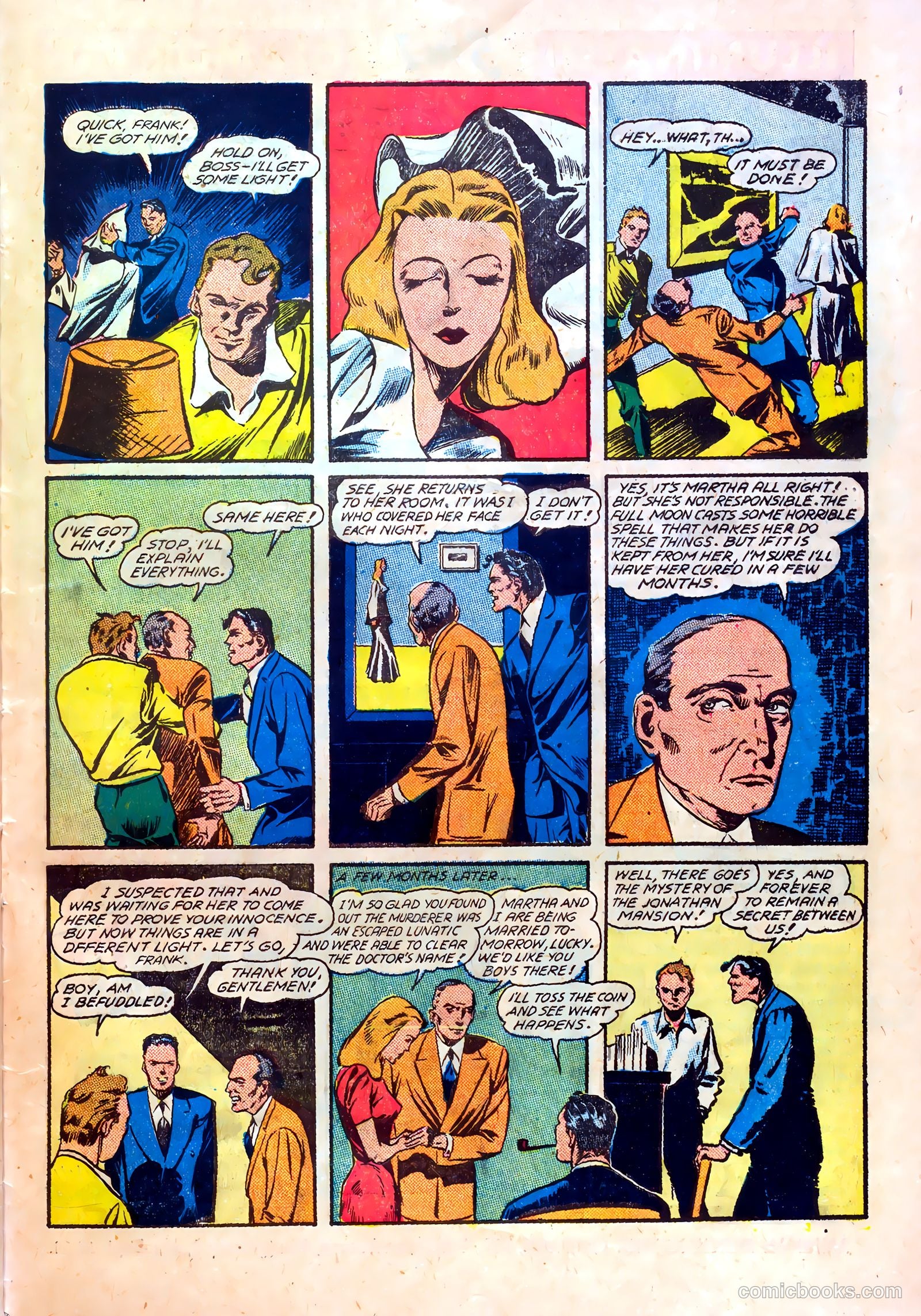 Crime Reporter #1 (1948) — page 33 of 36