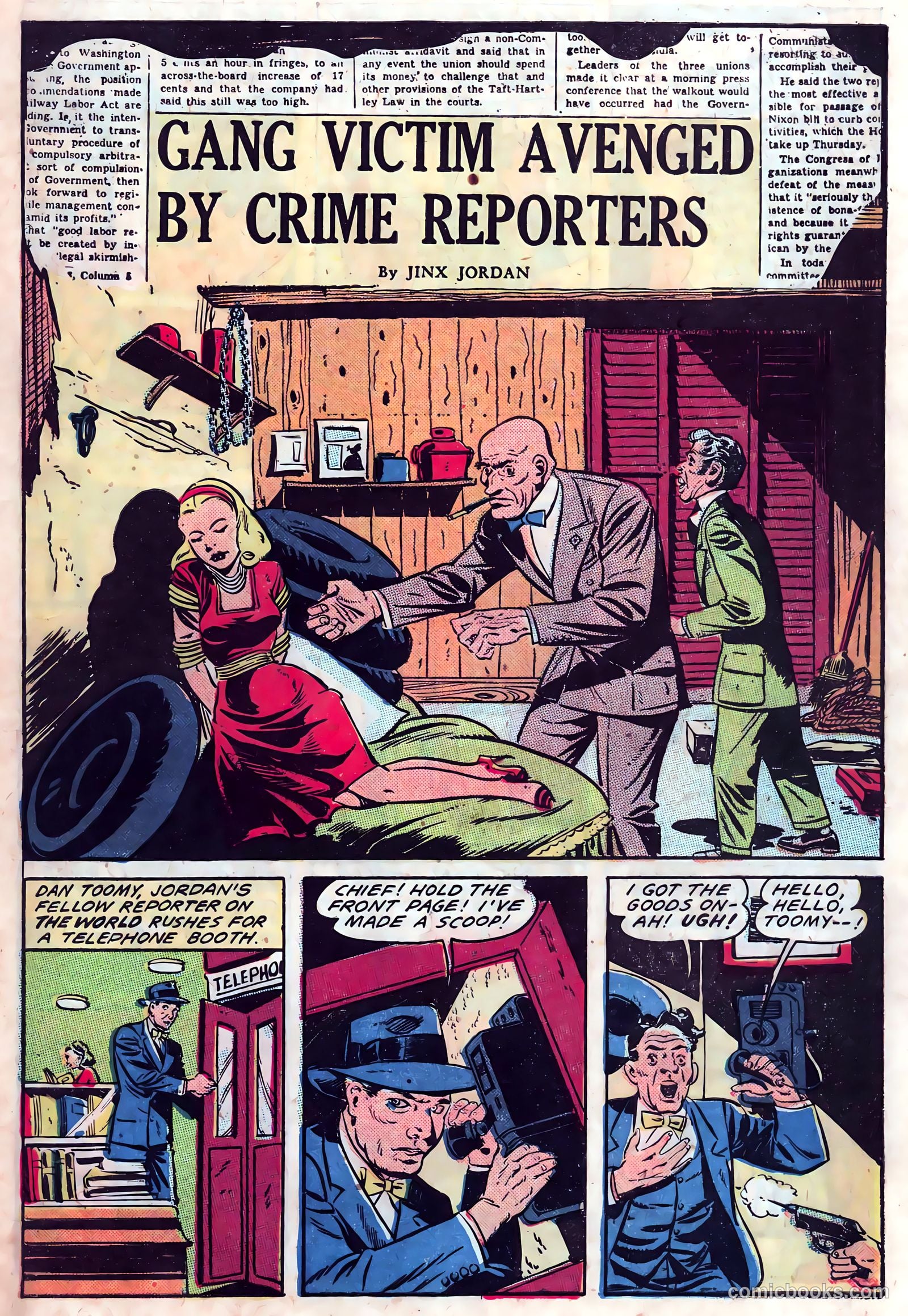 Crime Reporter #3 (1948) — page 3 of 36