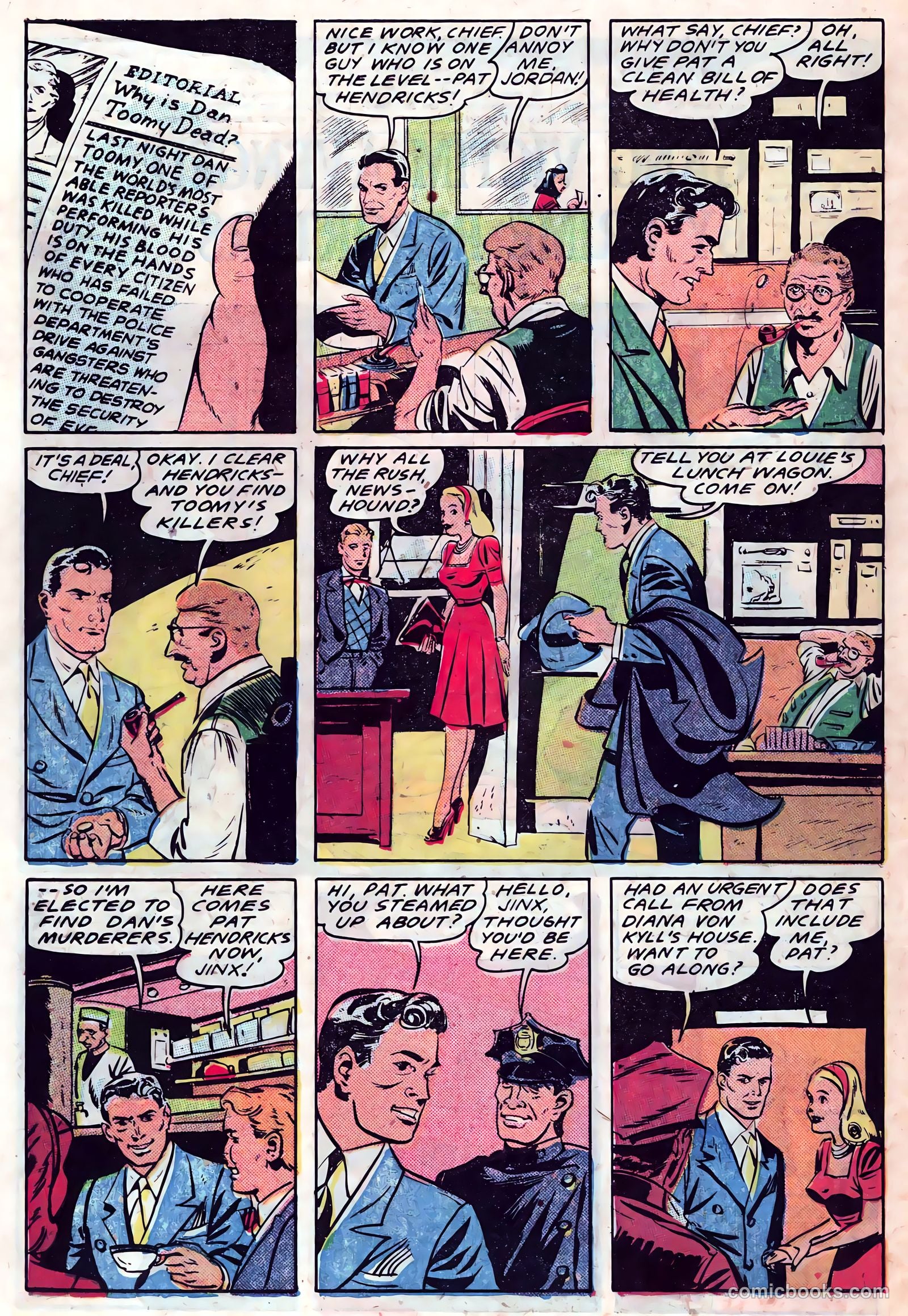 Crime Reporter #3 (1948) — page 4 of 36