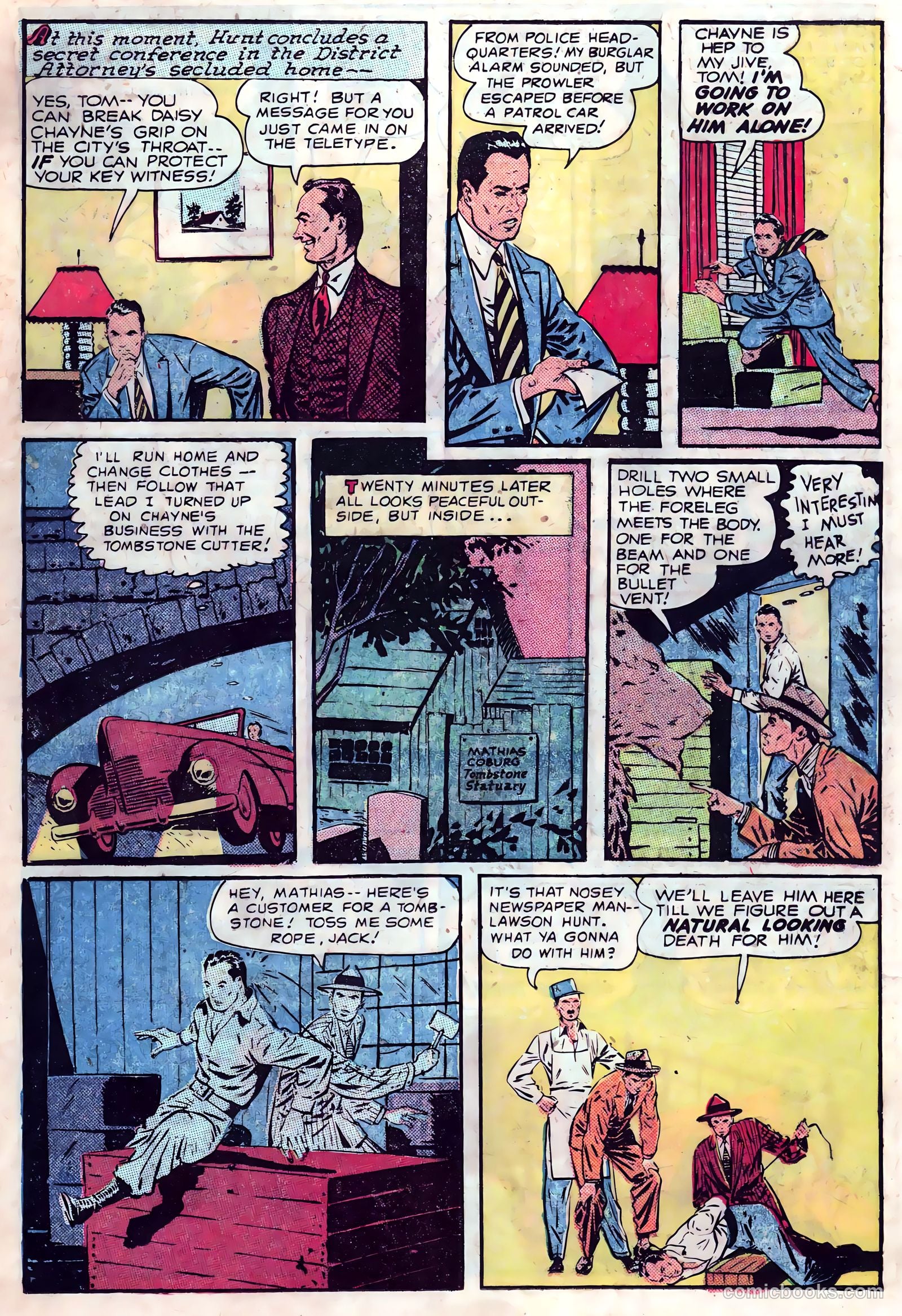 Crime Reporter #3 (1948) — page 17 of 36