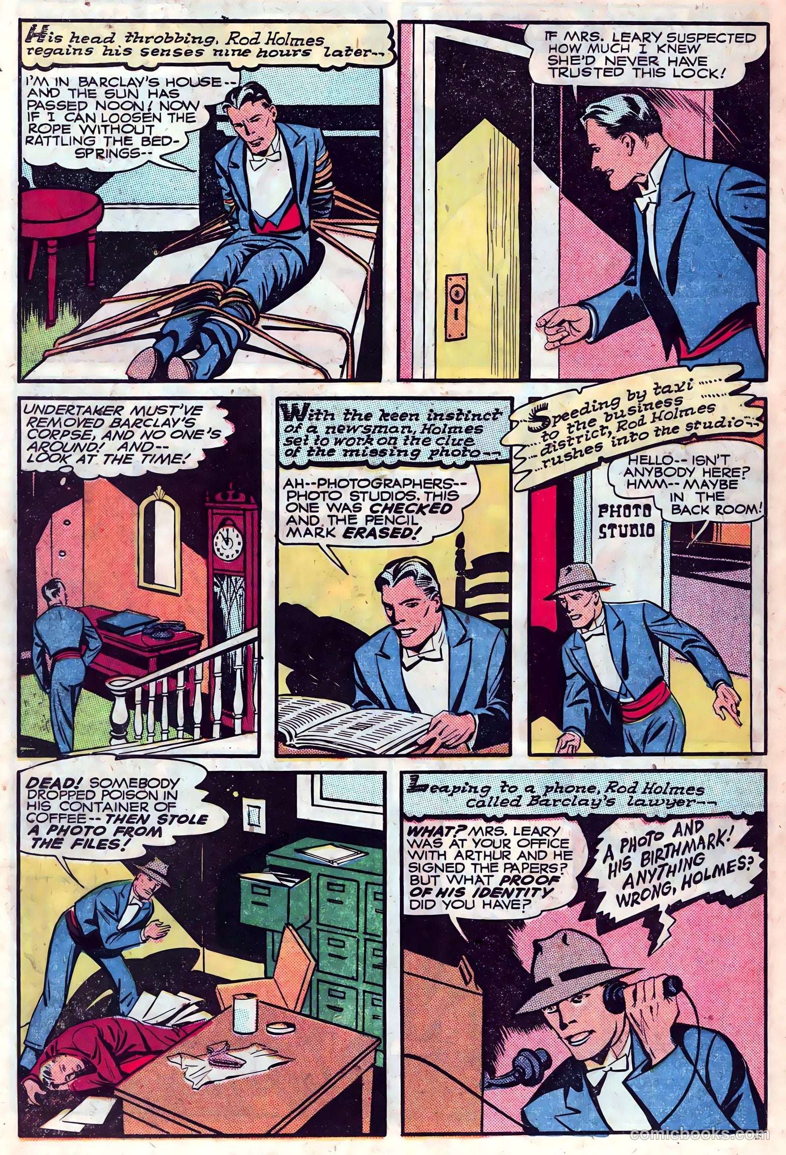 Crime Reporter #3 (1948) — page 30 of 36