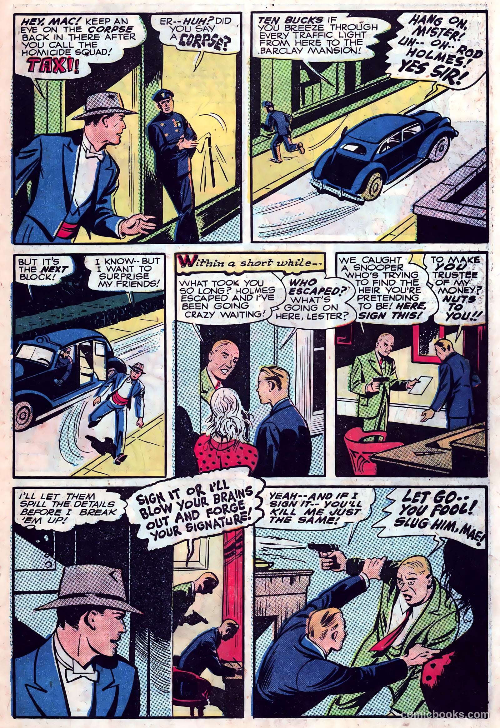 Crime Reporter #3 (1948) — page 31 of 36