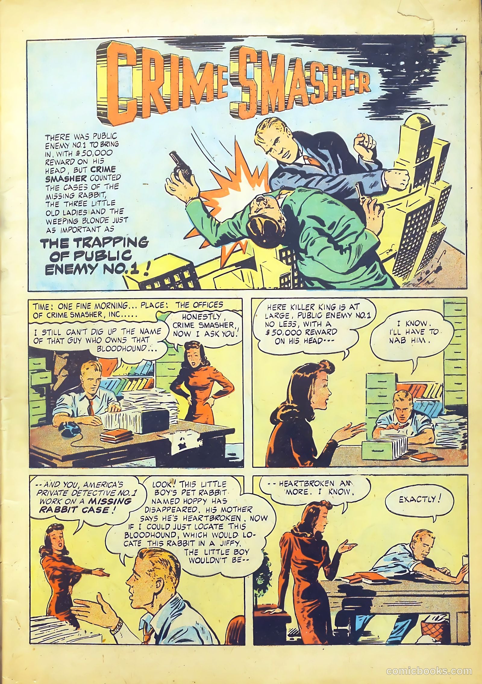 Crime Smasher #1 (1948) — page 3 of 37