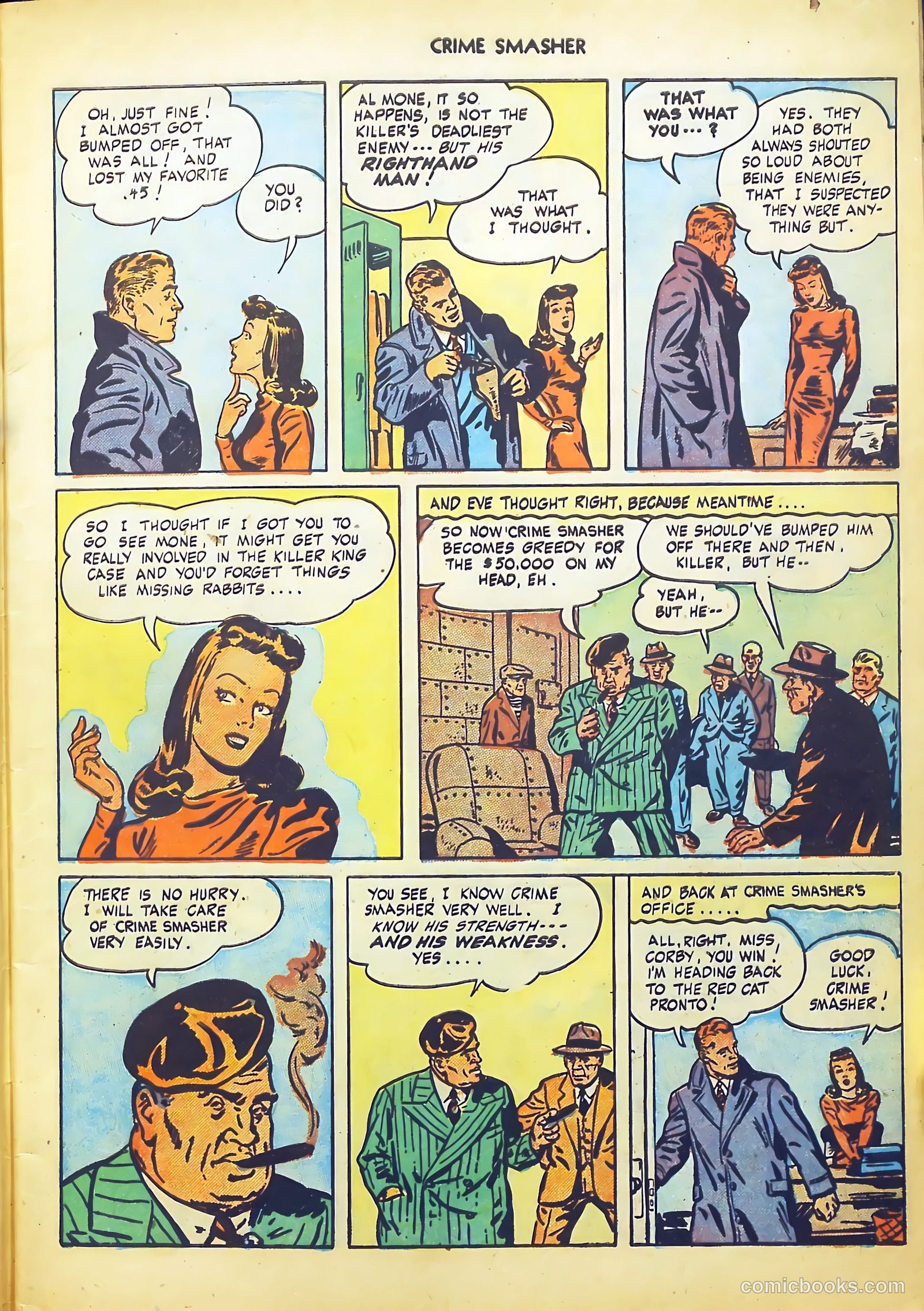Crime Smasher #1 (1948) — page 7 of 37