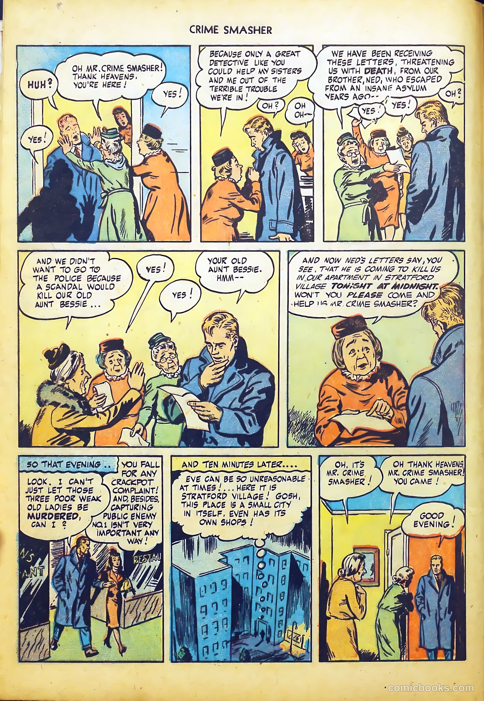 Crime Smasher #1 (1948) — page 8 of 37