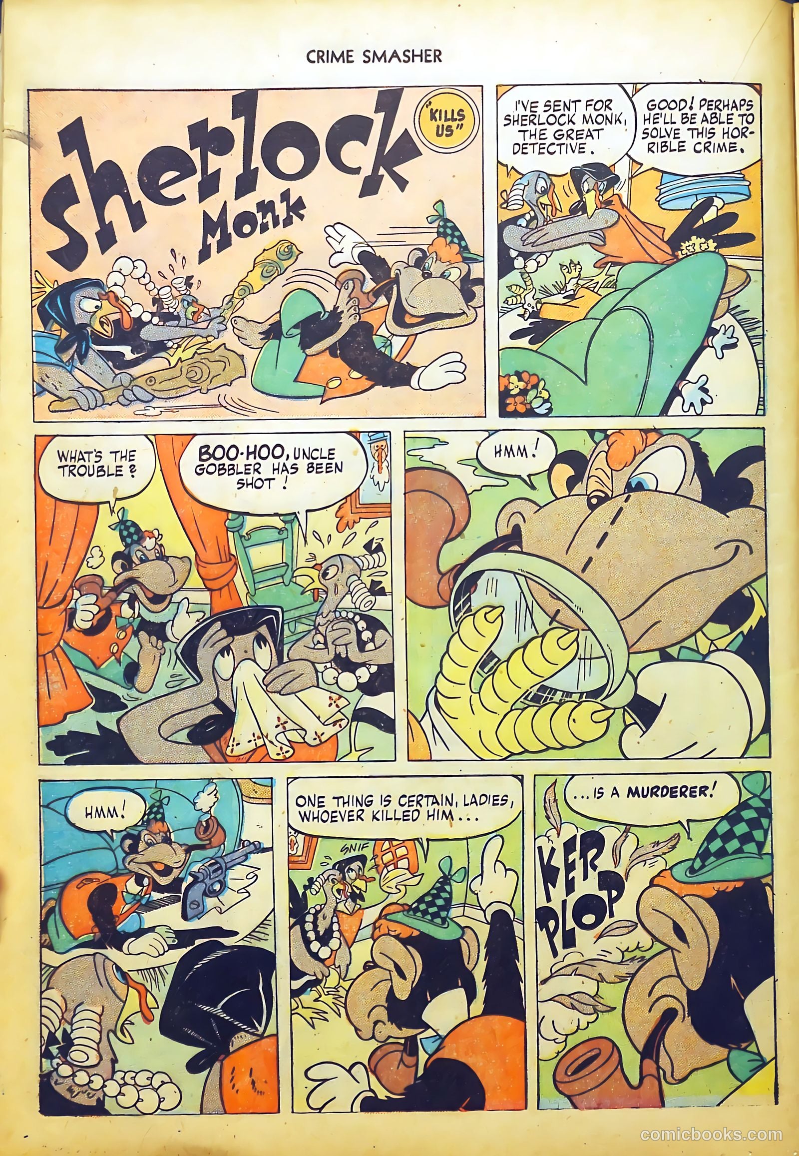 Crime Smasher #1 (1948) — page 16 of 37