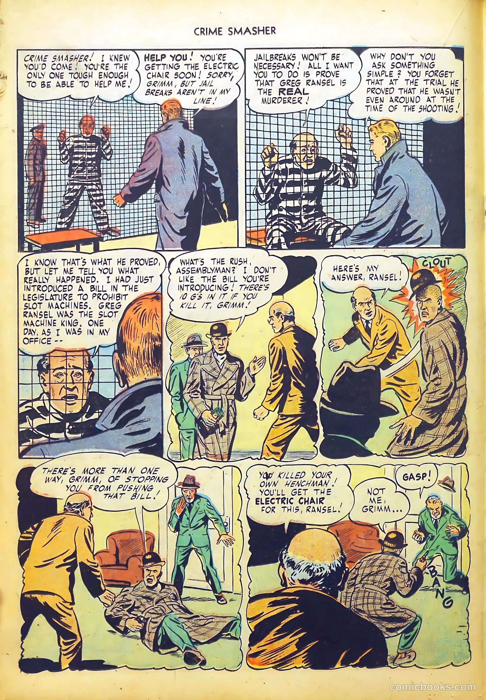 Crime Smasher #1 (1948) — page 18 of 37