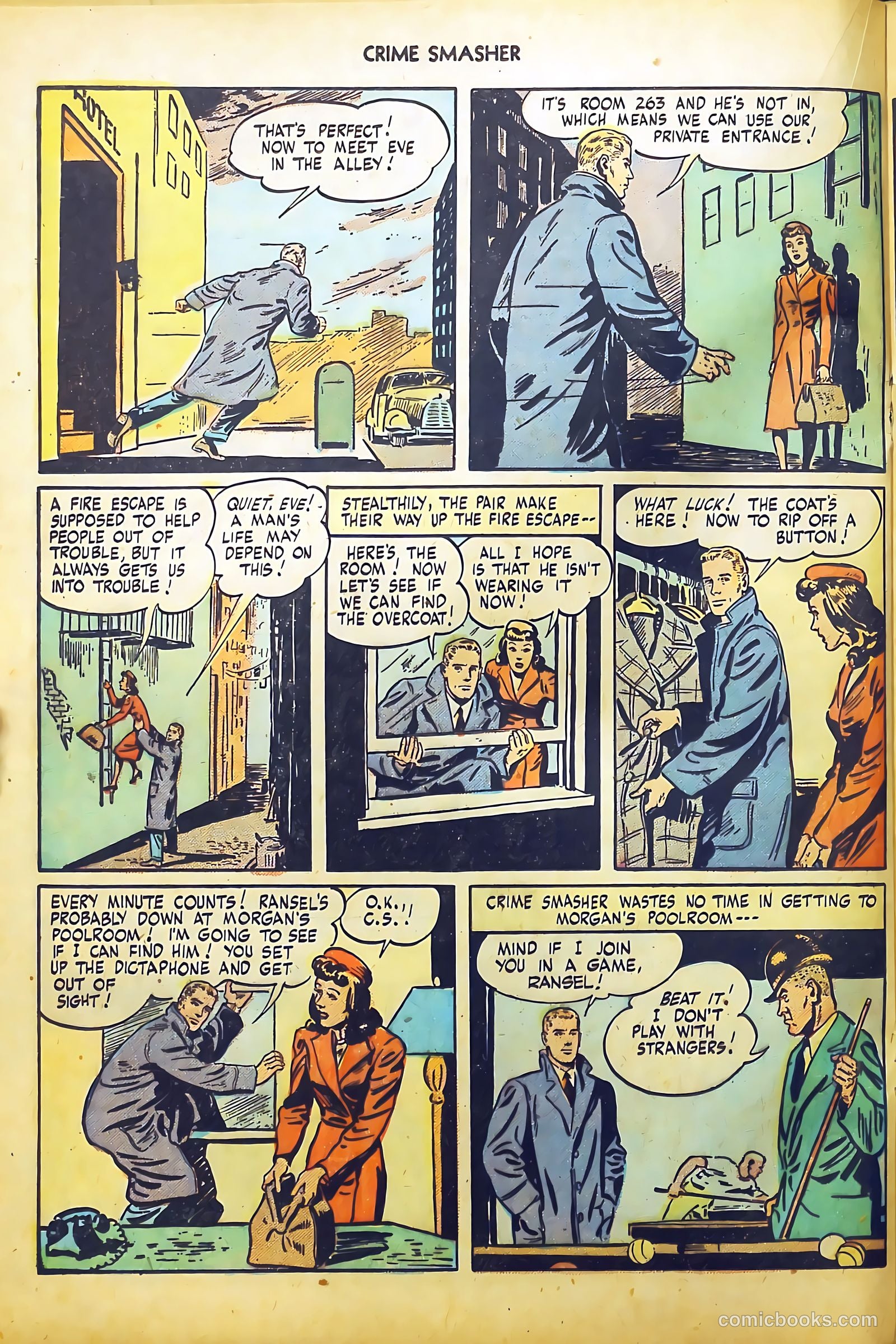 Crime Smasher #1 (1948) — page 20 of 37