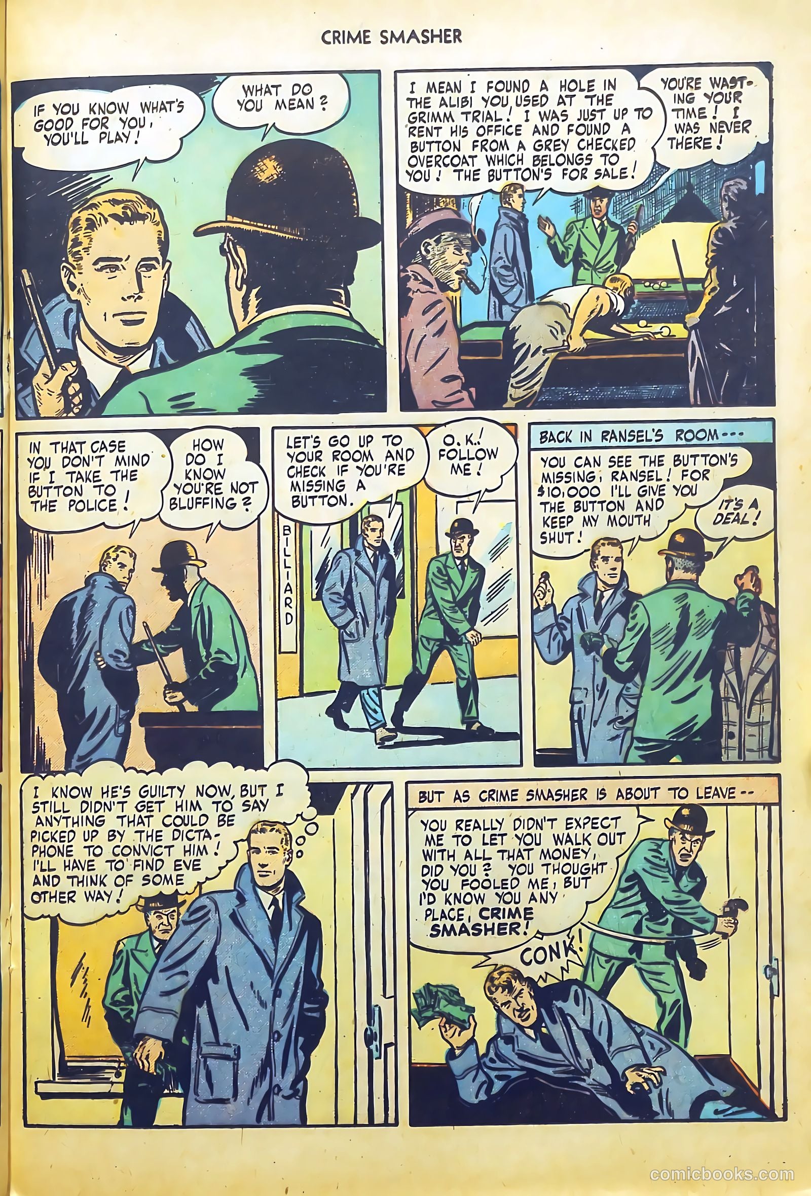 Crime Smasher #1 (1948) — page 21 of 37