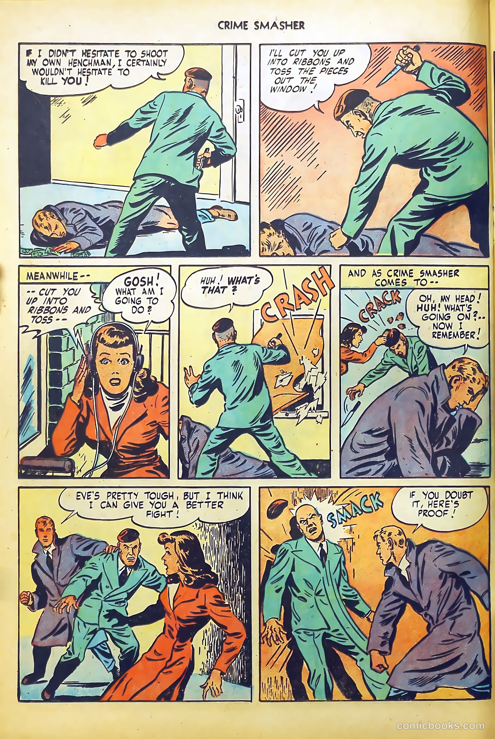 Crime Smasher #1 (1948) — page 22 of 37