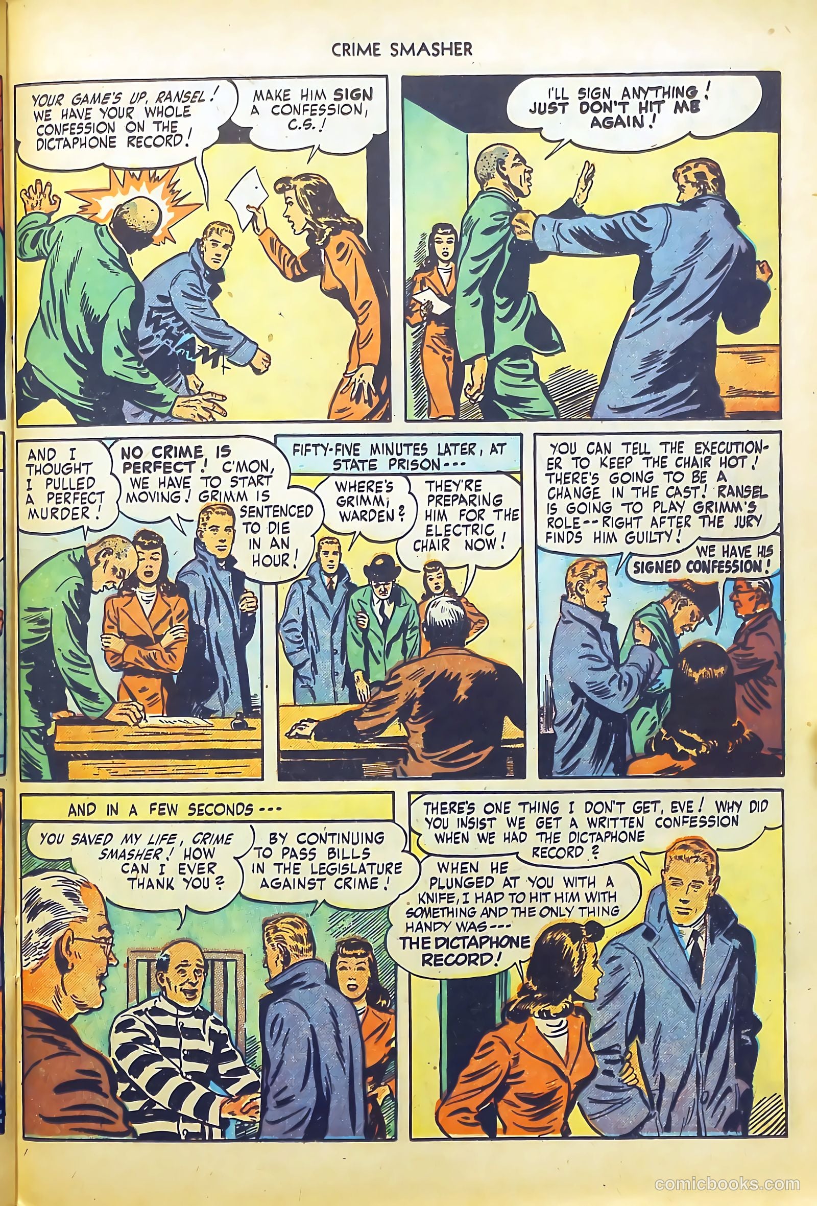 Crime Smasher #1 (1948) — page 23 of 37