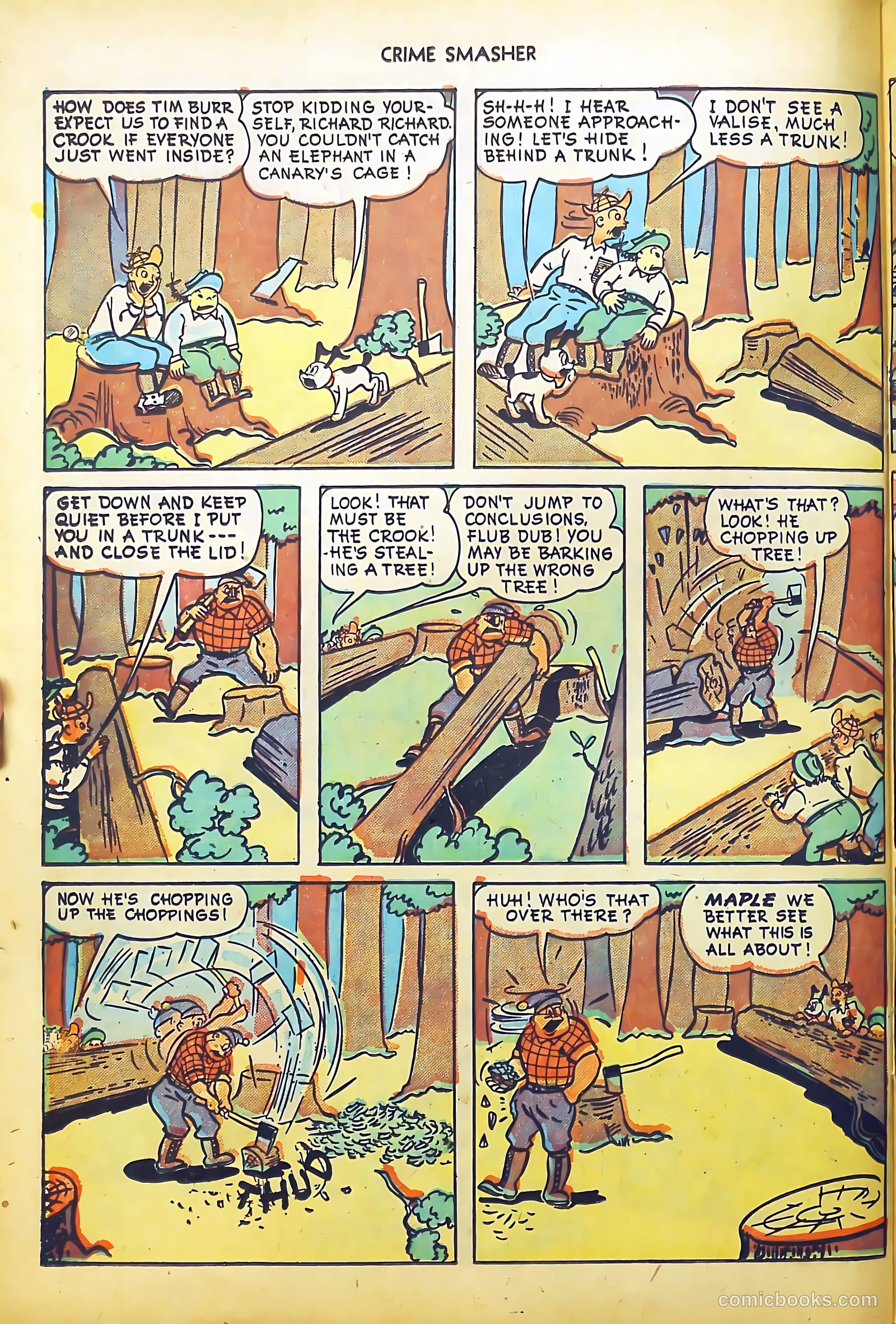 Crime Smasher #1 (1948) — page 26 of 37