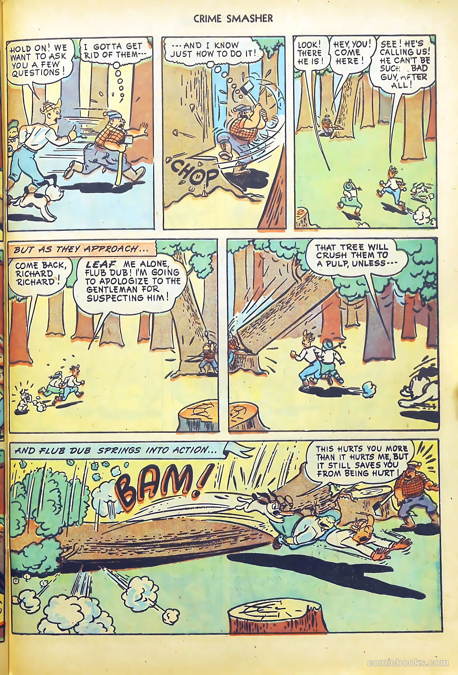 Crime Smasher #1 (1948) — page 27 of 37