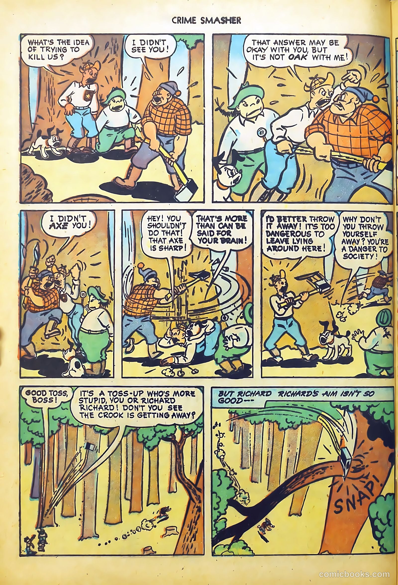 Crime Smasher #1 (1948) — page 28 of 37
