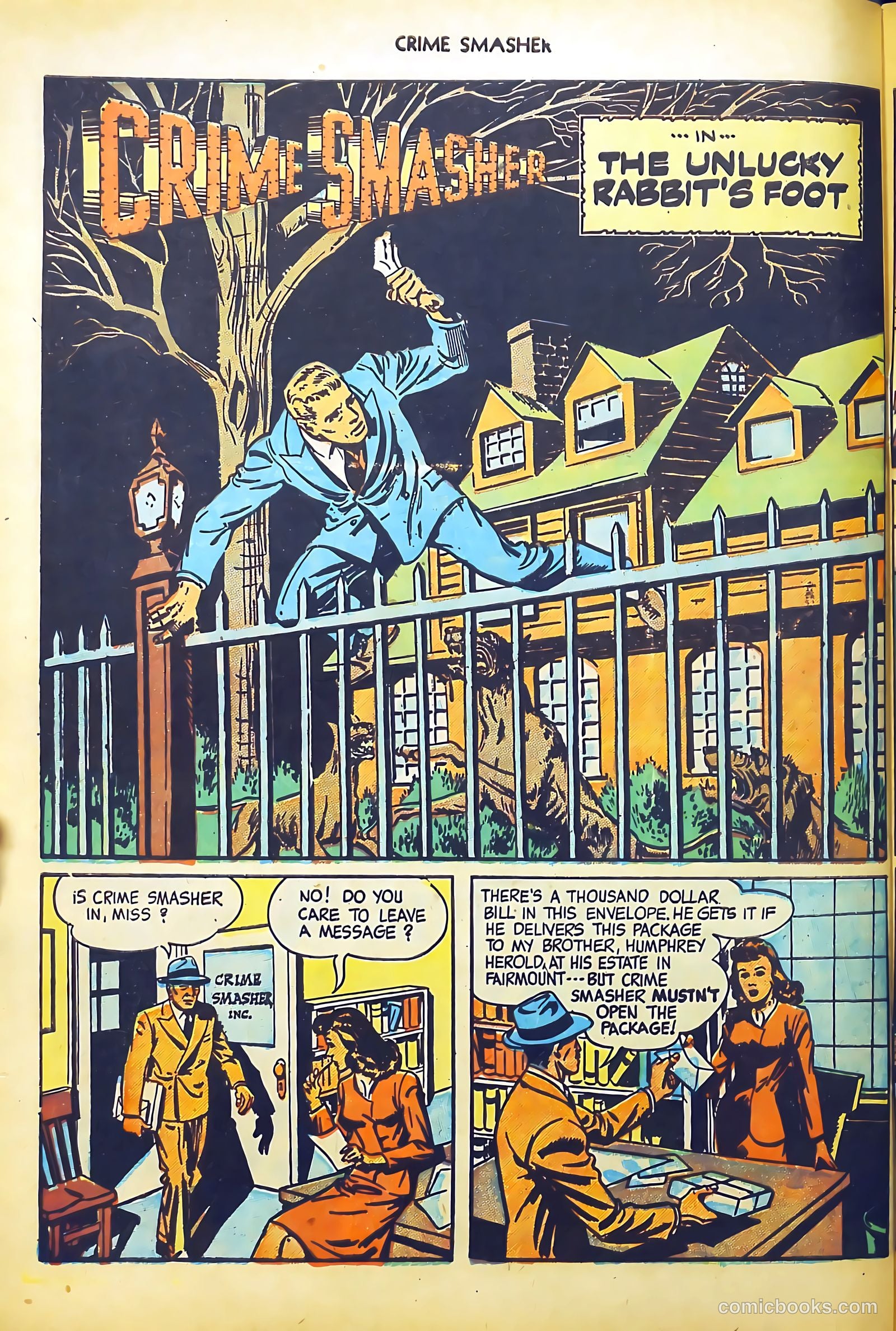 Crime Smasher #1 (1948) — page 30 of 37