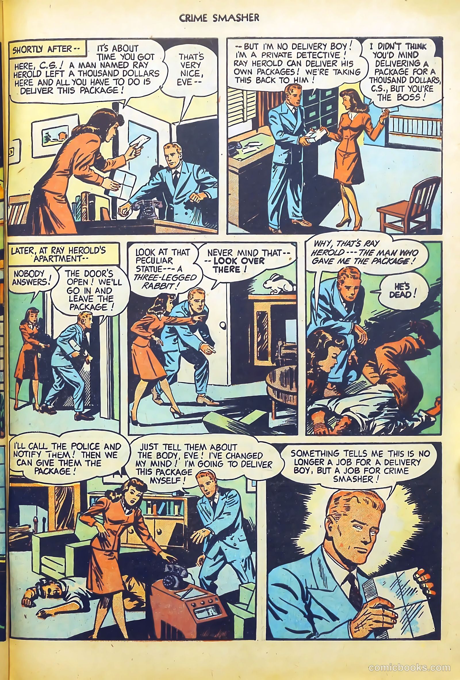 Crime Smasher #1 (1948) — page 31 of 37