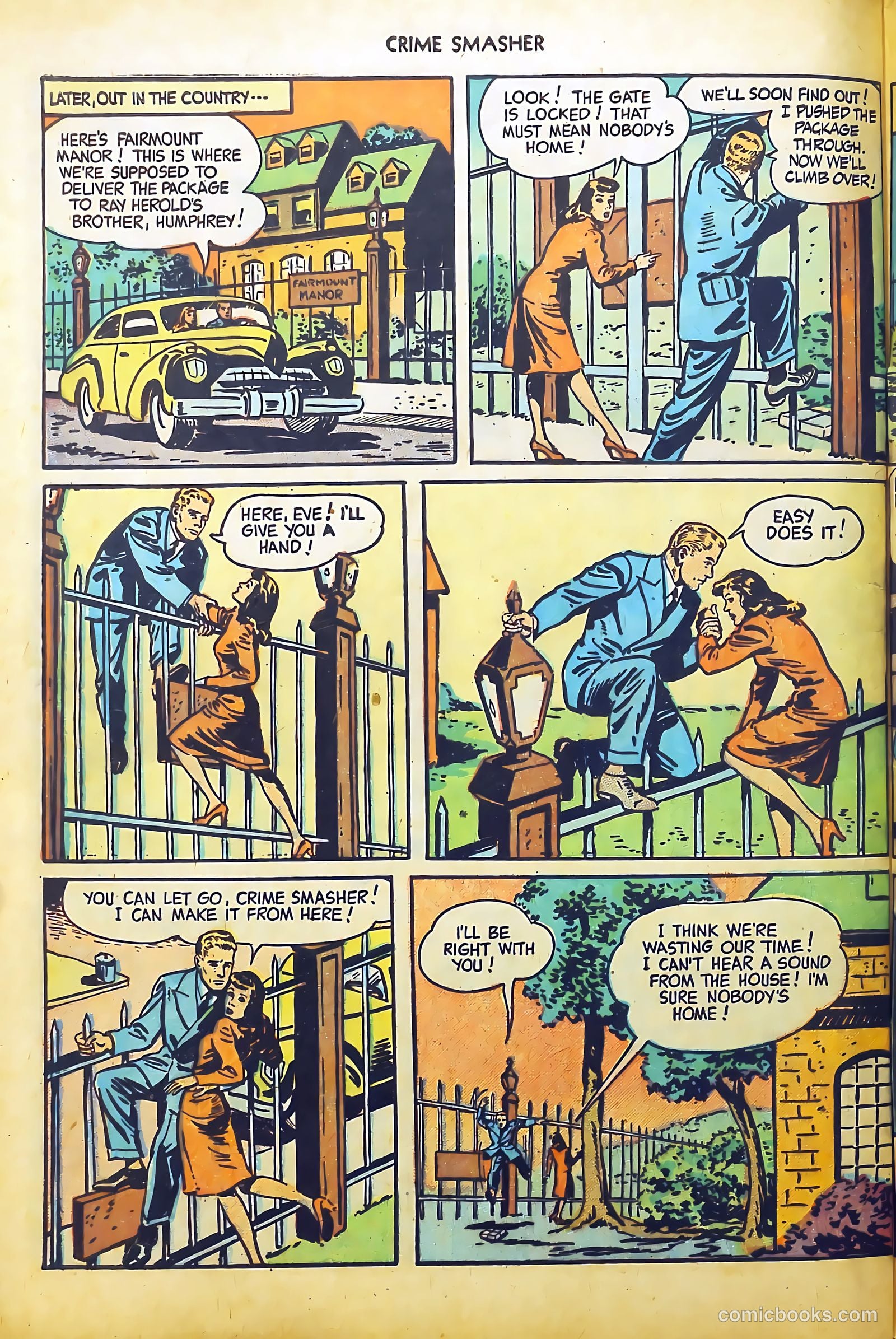 Crime Smasher #1 (1948) — page 32 of 37