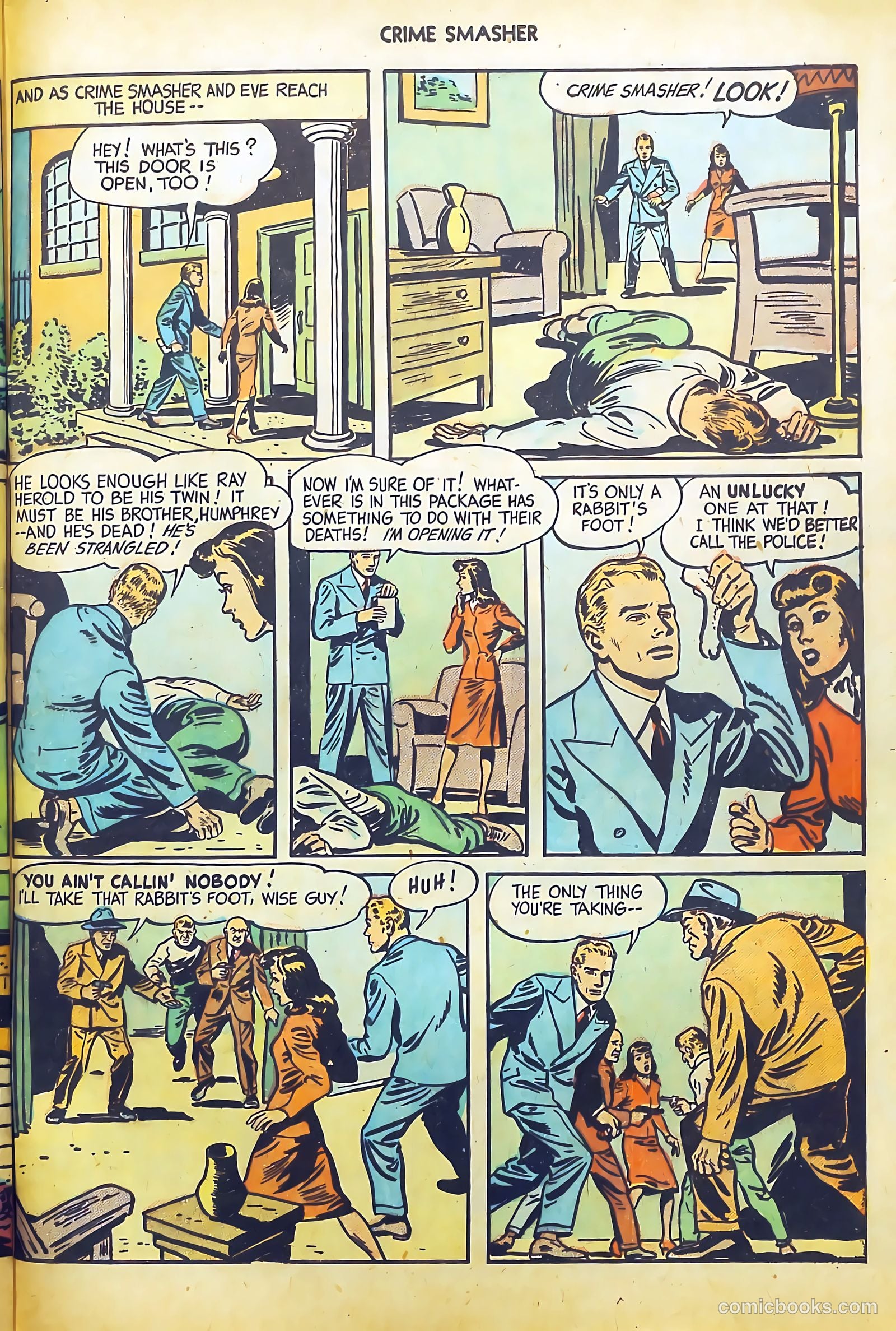 Crime Smasher #1 (1948) — page 33 of 37