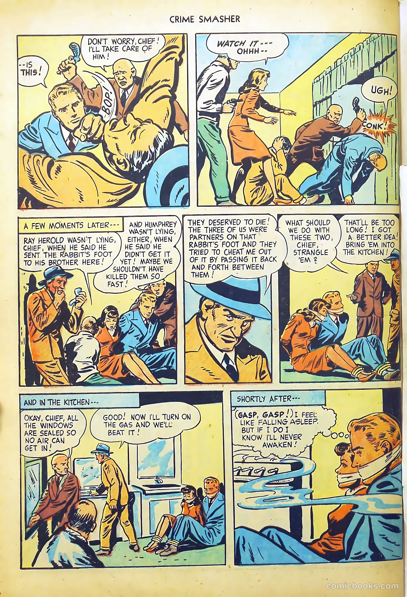 Crime Smasher #1 (1948) — page 34 of 37