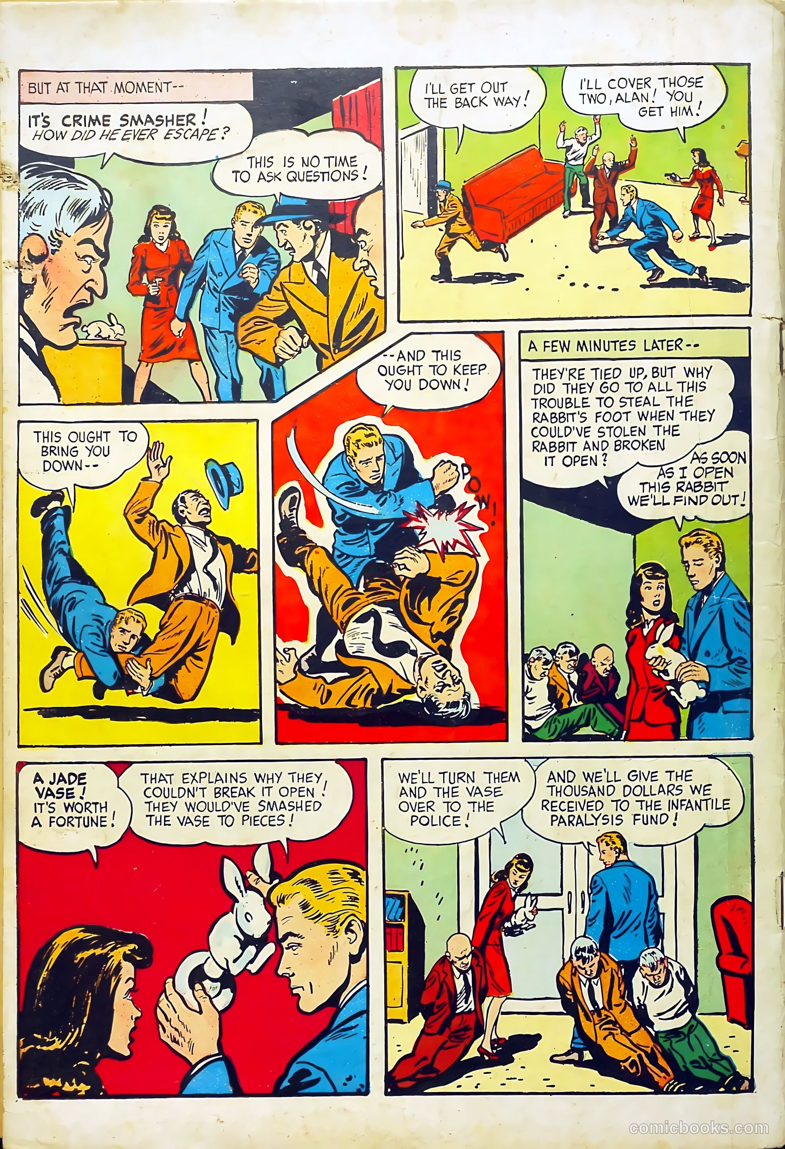 Crime Smasher #1 (1948) — page 36 of 37