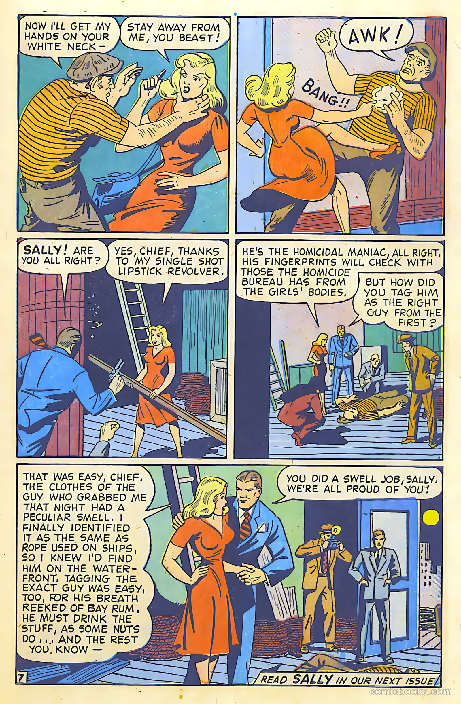 Crime Smashers #1 (1948) — page 8 of 33