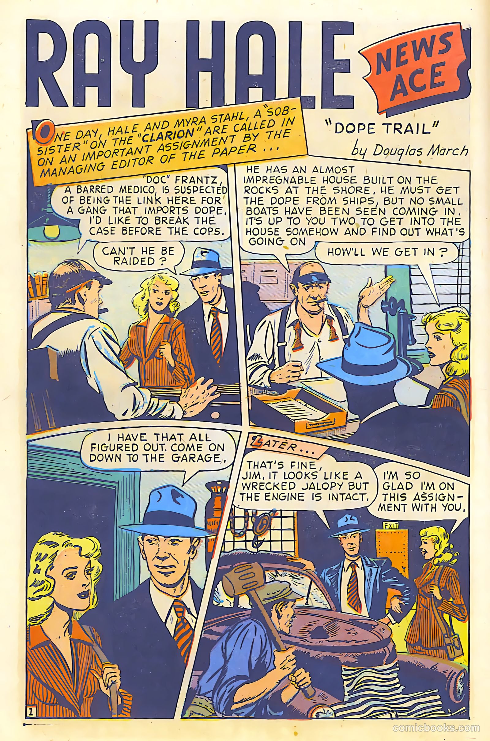 Crime Smashers #1 (1948) — page 9 of 33
