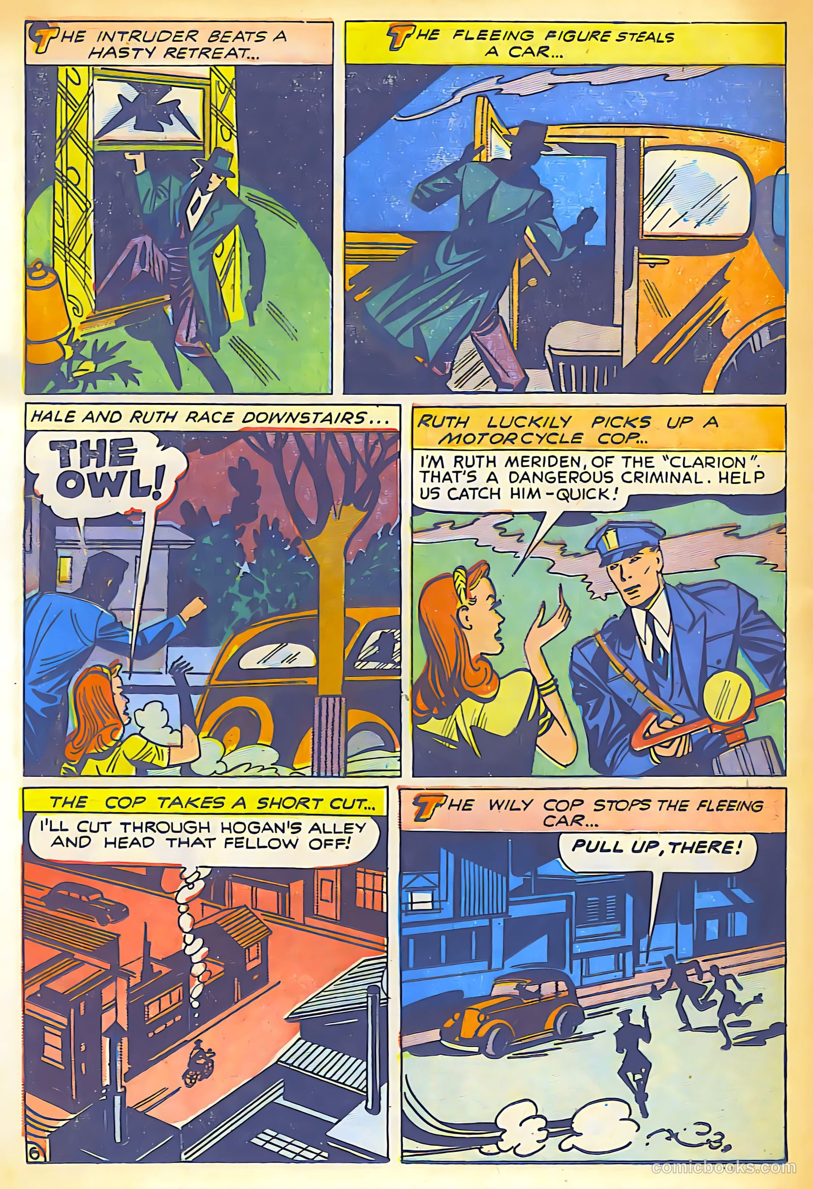 Crime Smashers #10 (1942) — page 23 of 29