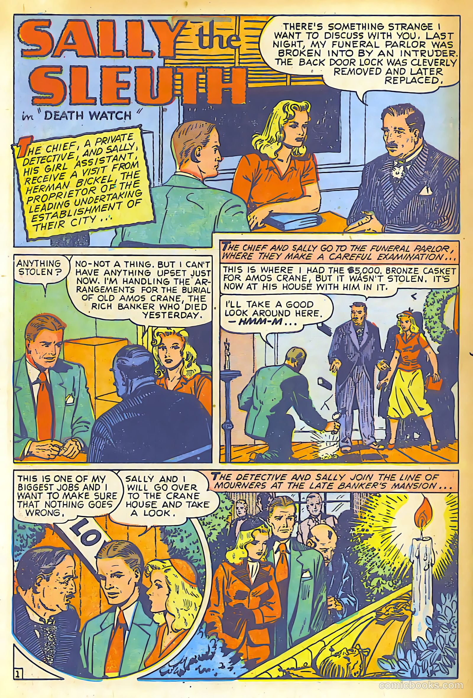 Crime Smashers #10 (1942) — page 25 of 29