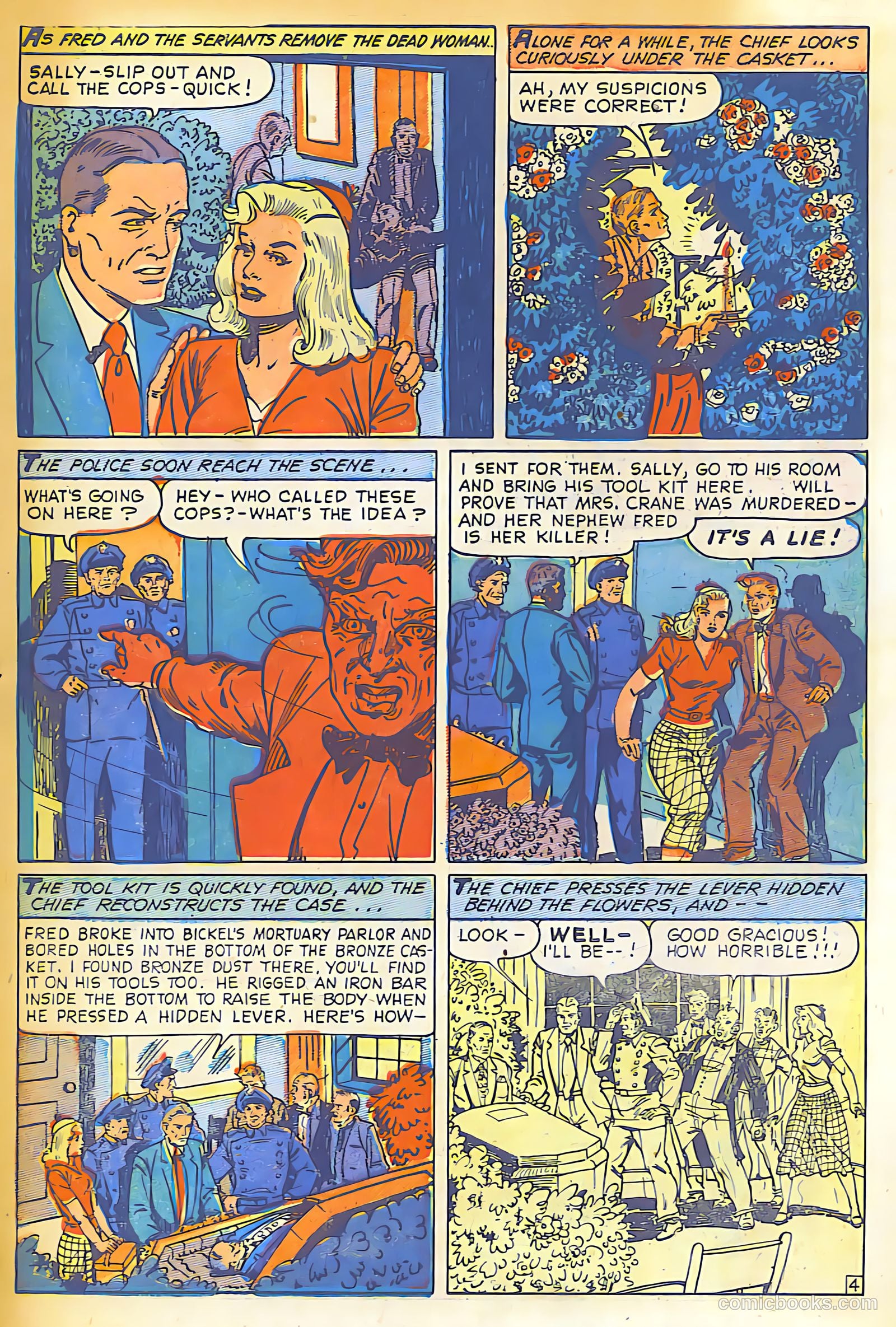 Crime Smashers #10 (1942) — page 28 of 29