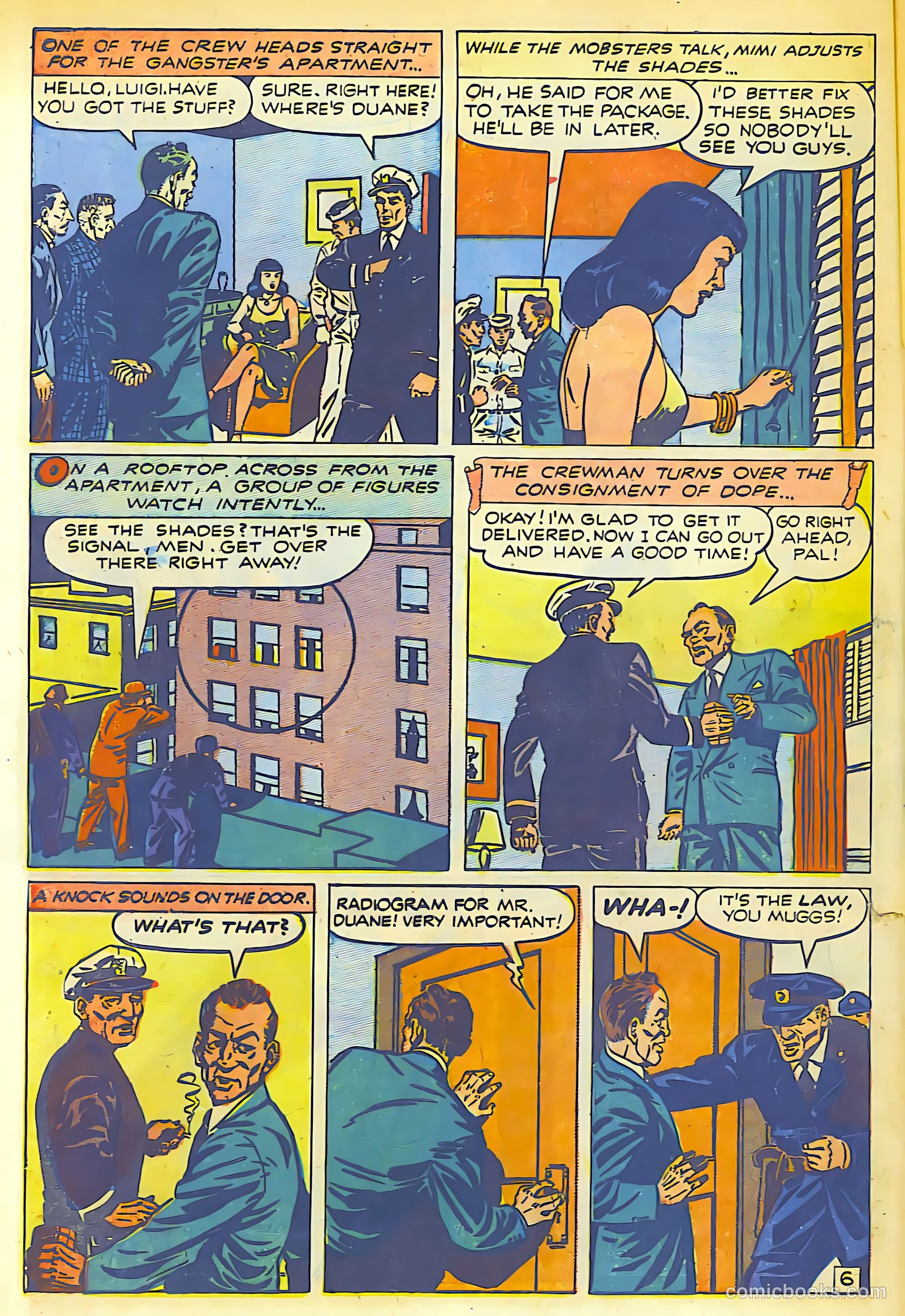 Crime Smashers #11 (1947) — page 7 of 29