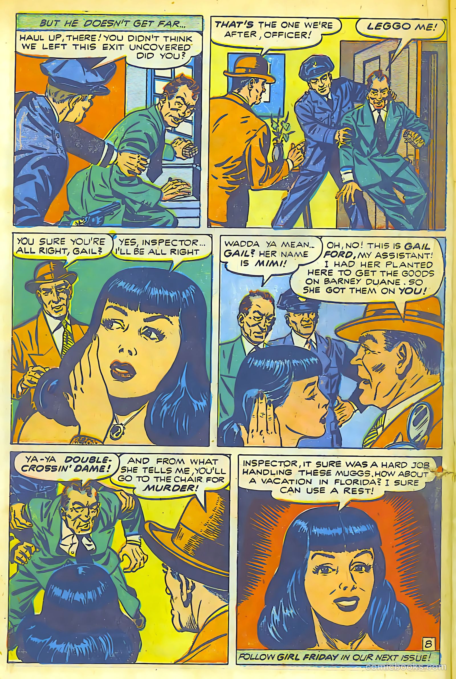 Crime Smashers #11 (1947) — page 9 of 29