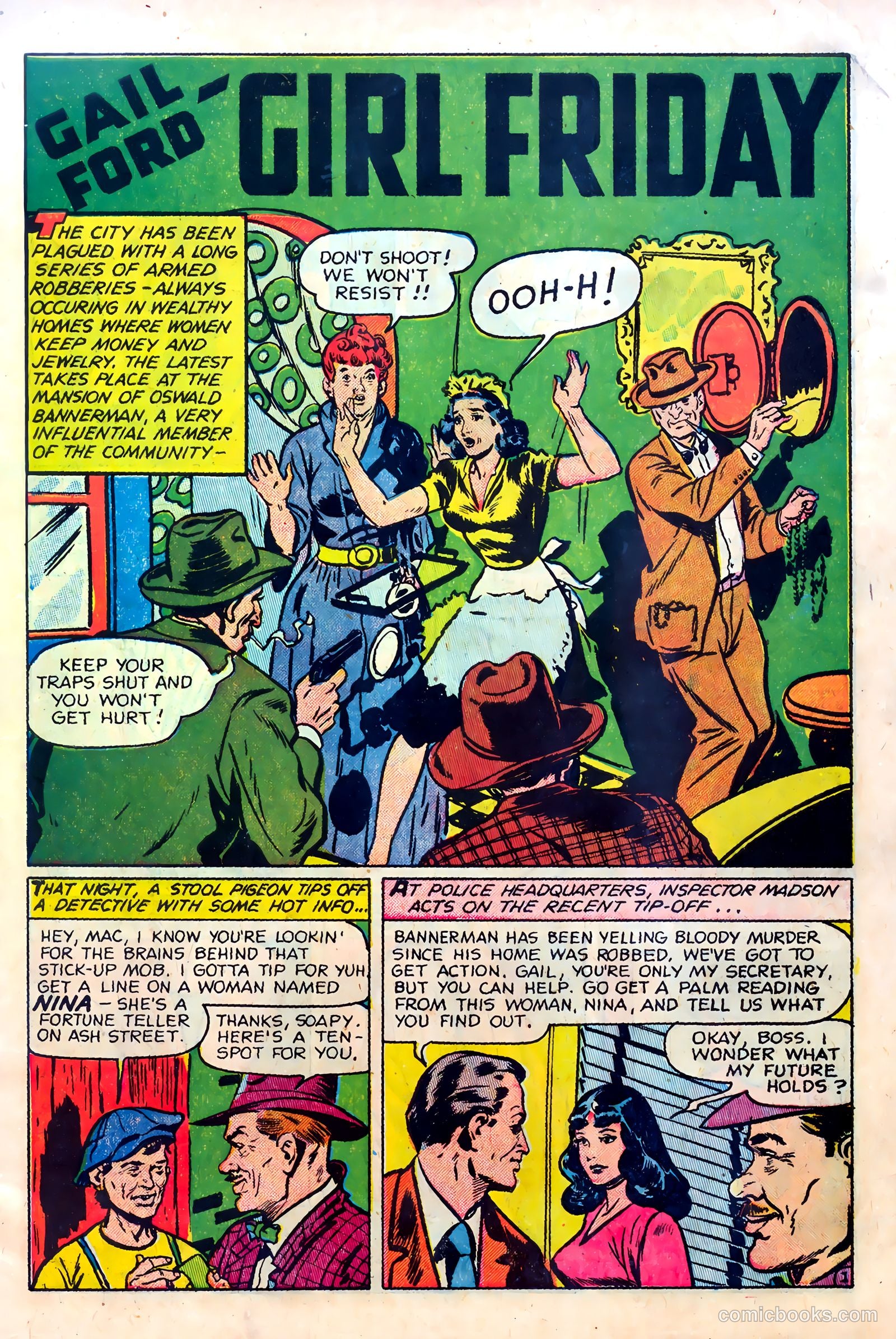 Crime Smashers #12 (1952) — page 3 of 36