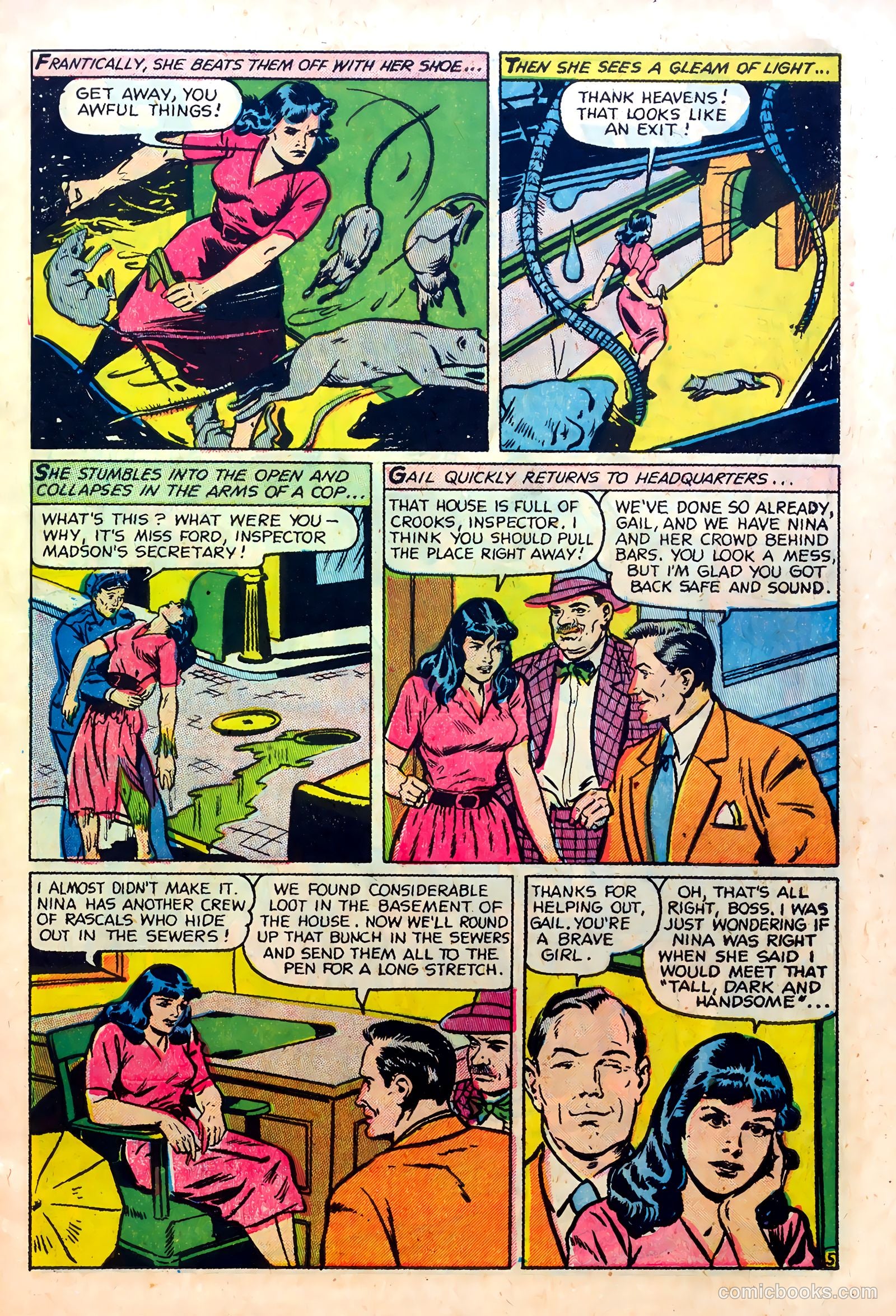 Crime Smashers #12 (1952) — page 7 of 36