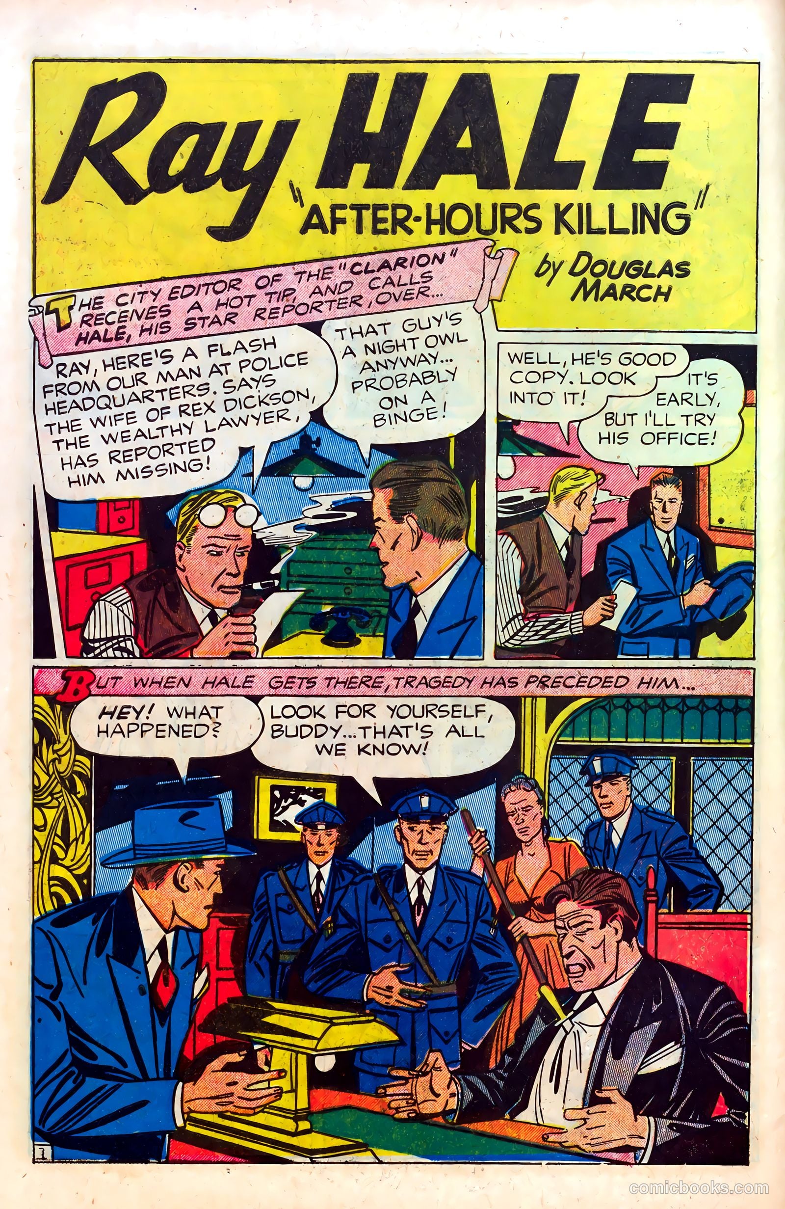 Crime Smashers #12 (1952) — page 8 of 36