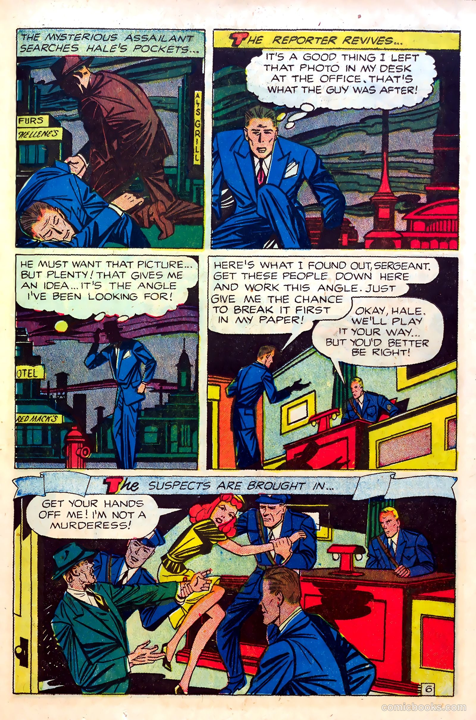 Crime Smashers #12 (1952) — page 13 of 36