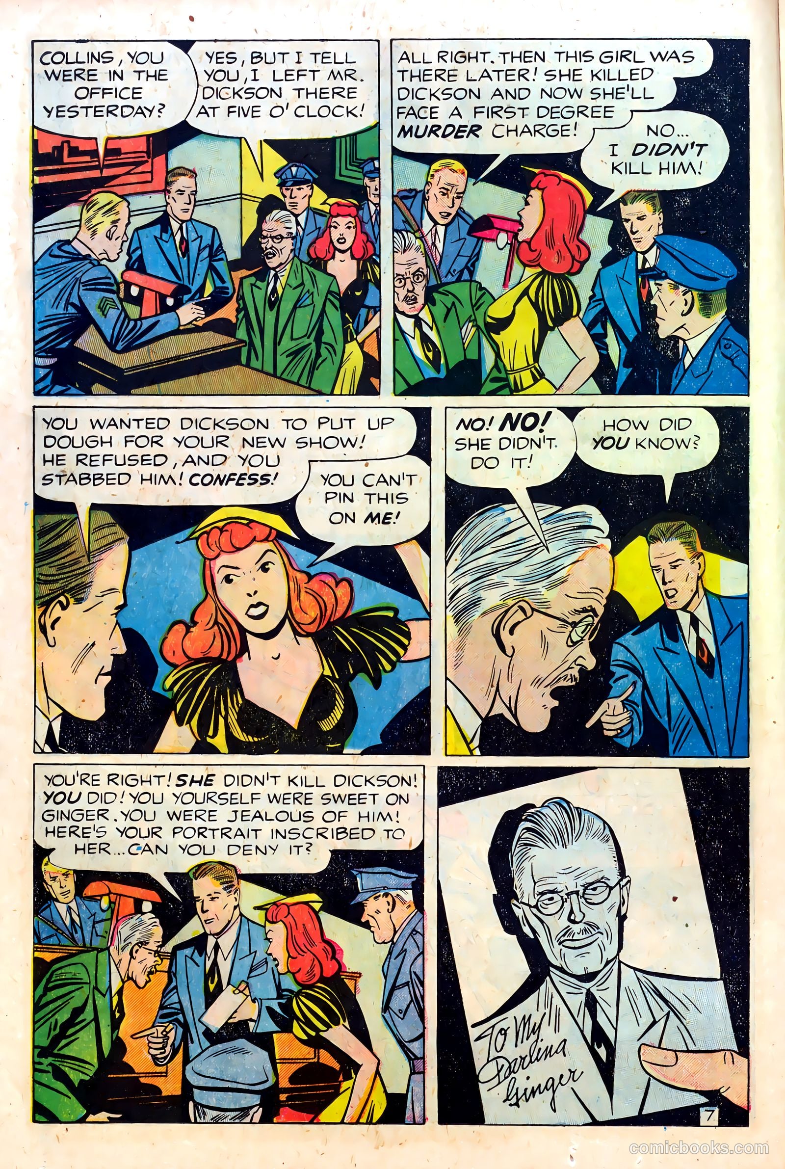 Crime Smashers #12 (1952) — page 14 of 36